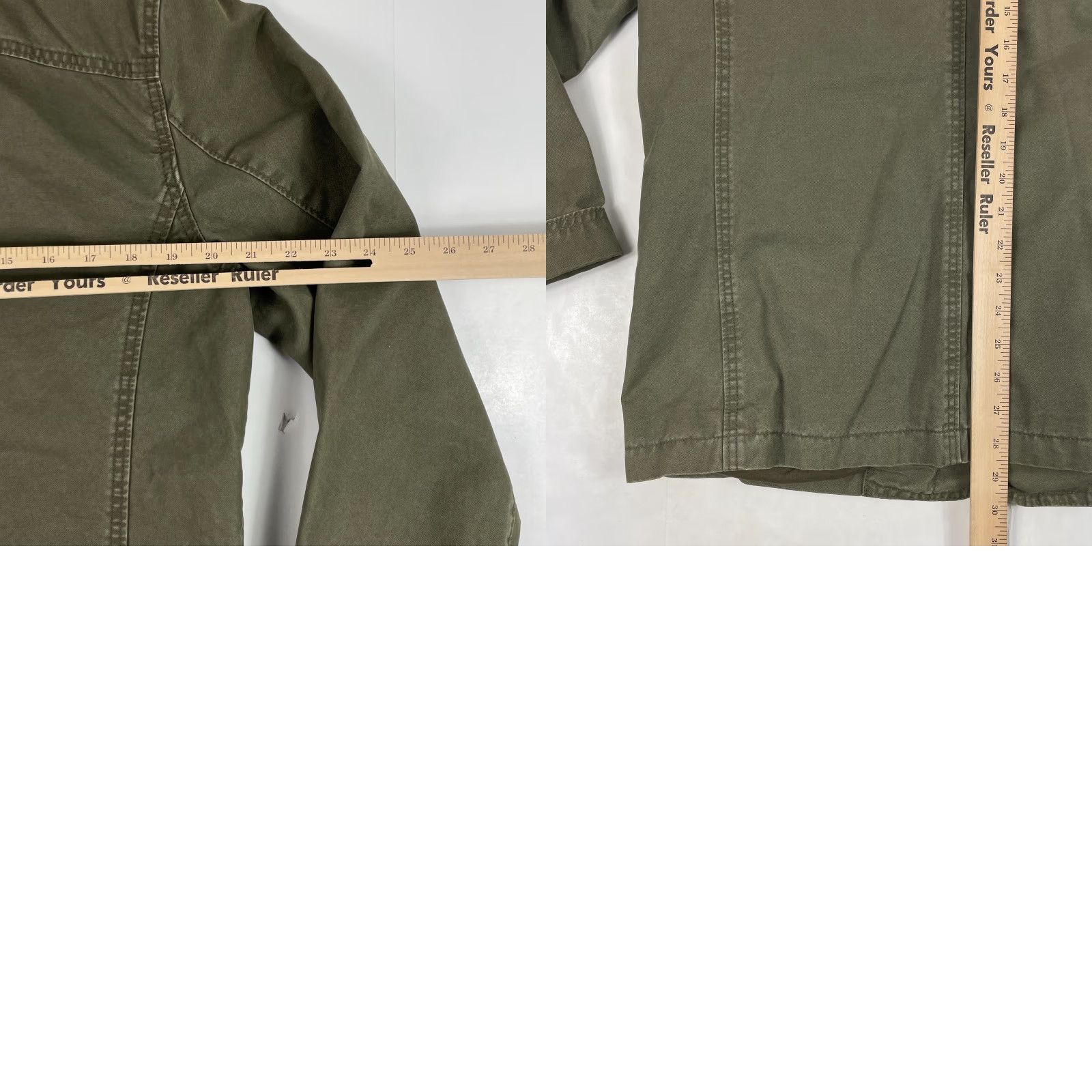 Gap VINTAGE Gap Jacket Mens M Green Field Utility Canvas Hooded Military Chore Size US M / EU 48-50 / 2 - 9 Thumbnail