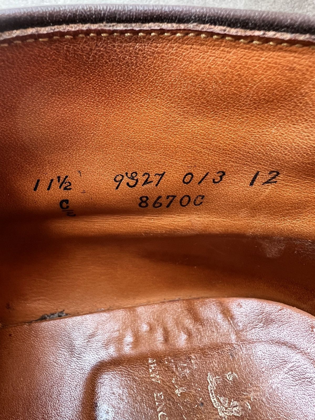 Alden Alden : 8670 C Size US 11.5 / EU 44-45 - 8 Thumbnail