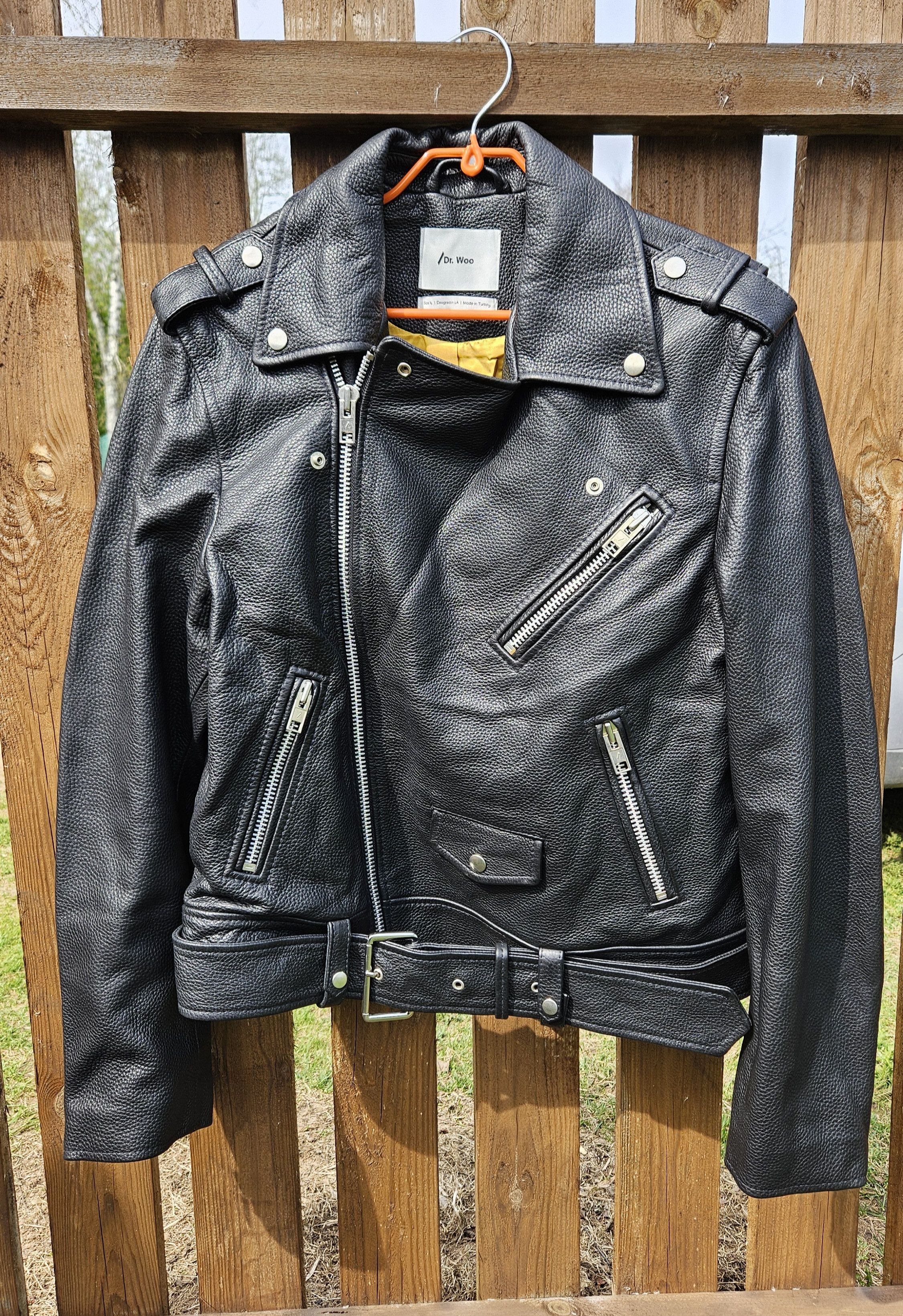 Other Dr.Woo x Nyden H&M Leather Jacket Motorcycle XL New Size US XL / EU 56 / 4 - 2 Thumbnail