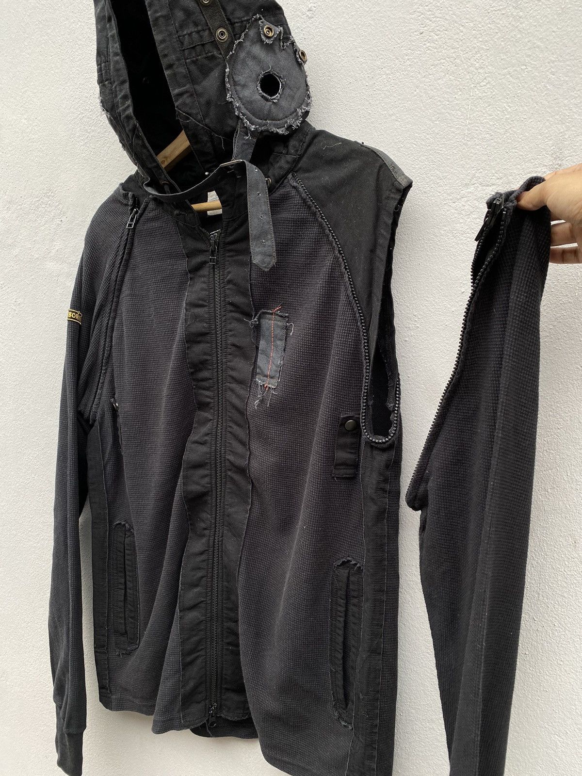 Avirex × Vintage RARE🔥 Avirex Model A-75 Removable Sleeve Utilitys Hooded Size US L / EU 52-54 / 3 - 2 Thumbnail