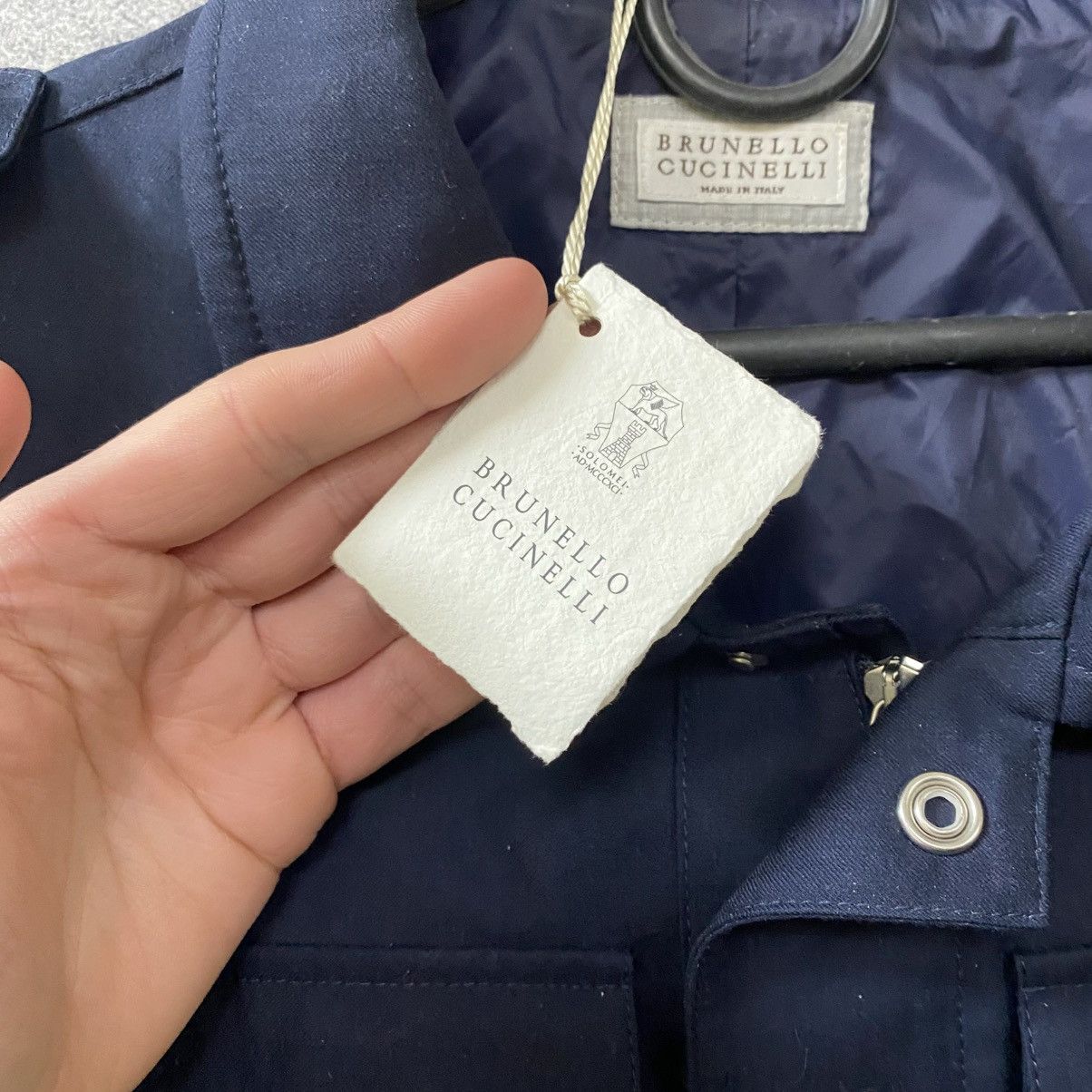 Brunello Cucinelli New Brunello Cucinelli Jacket Nylon Size US M / EU 48-50 / 2 - 8 Thumbnail