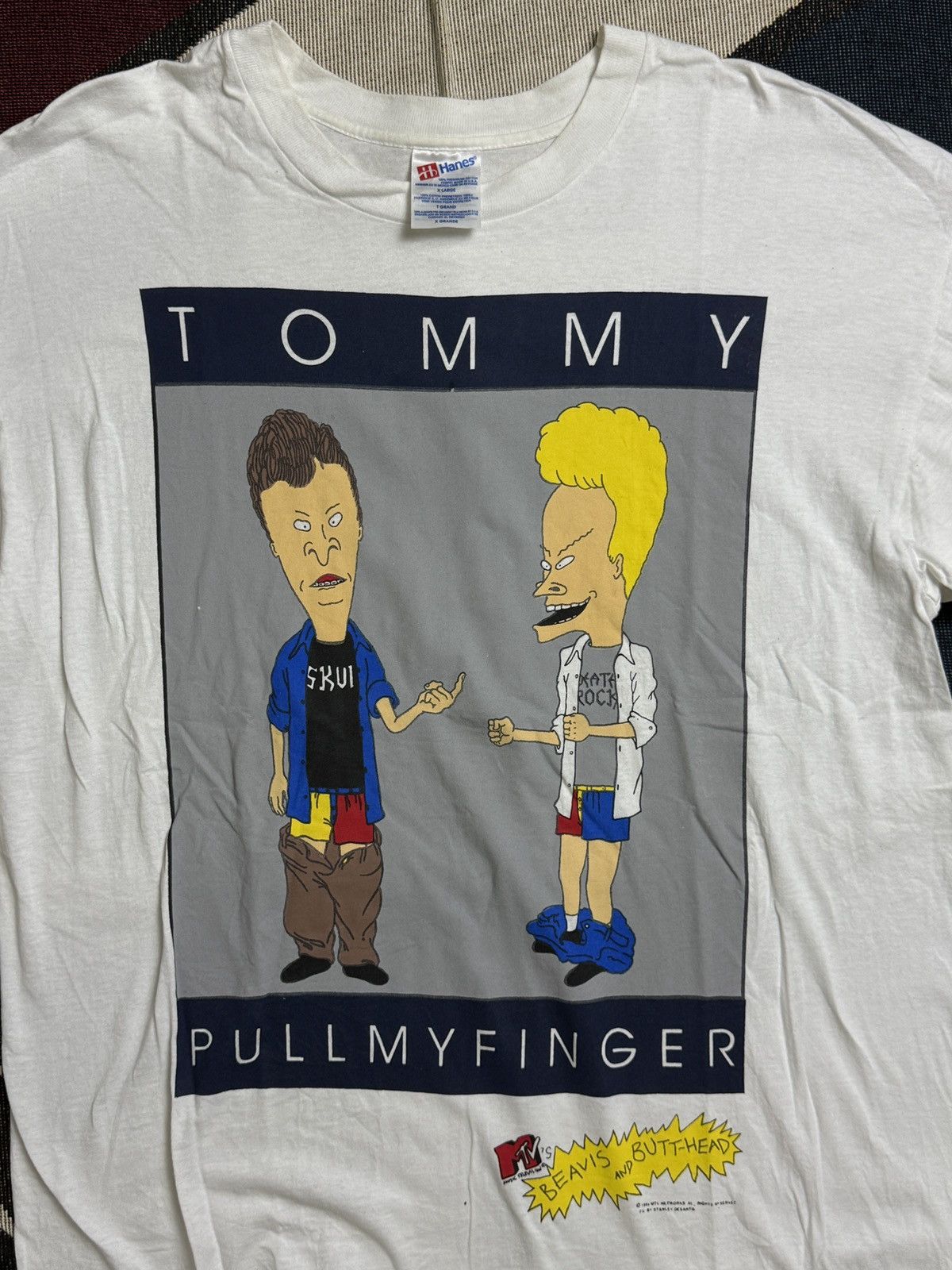 Band Tees Vintage Beavis Size US XL / EU 56 / 4 - 2 Thumbnail