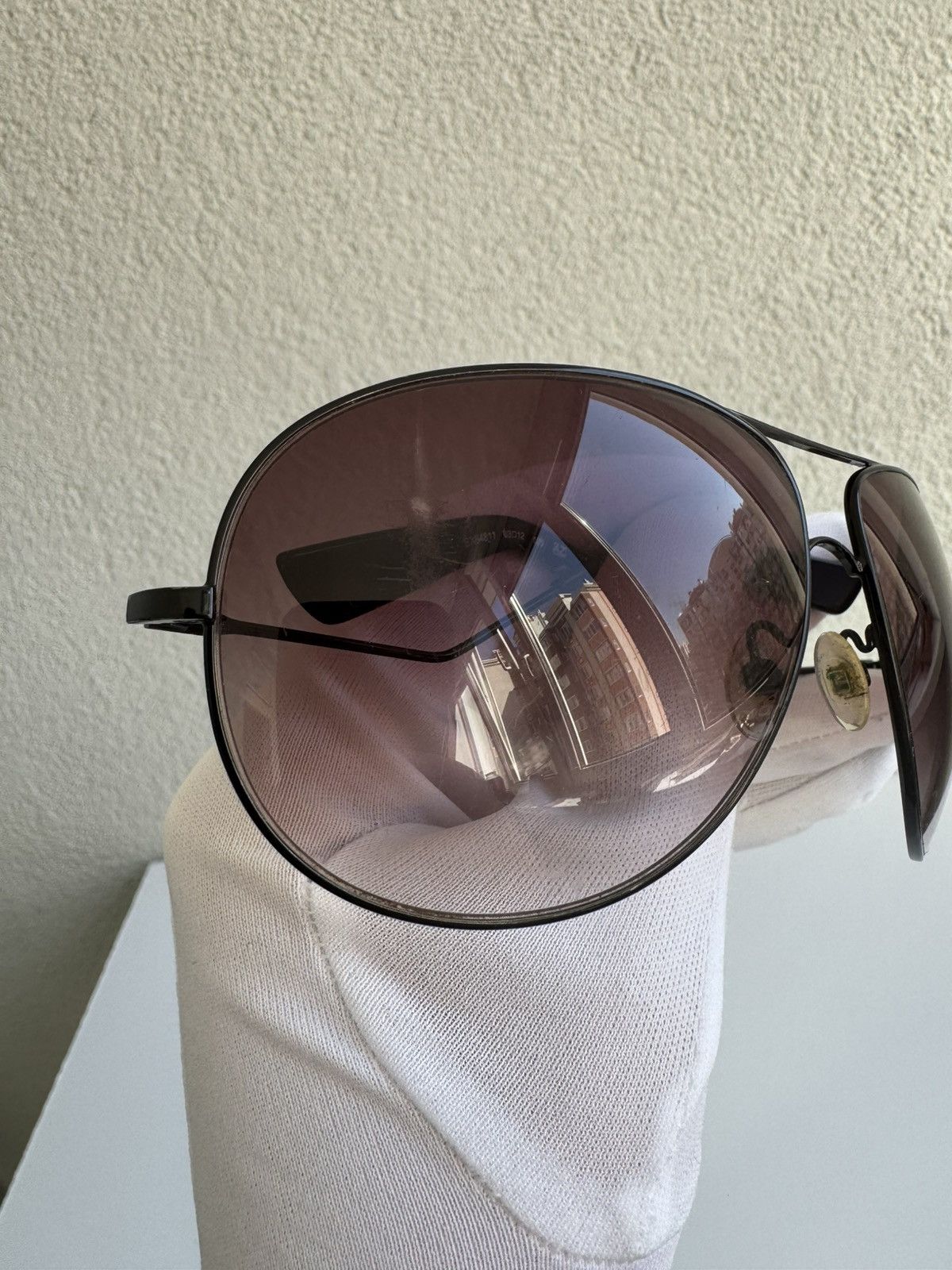 Vintage Exte Black Aviator Sunglasses Size ONE SIZE - 6 Thumbnail