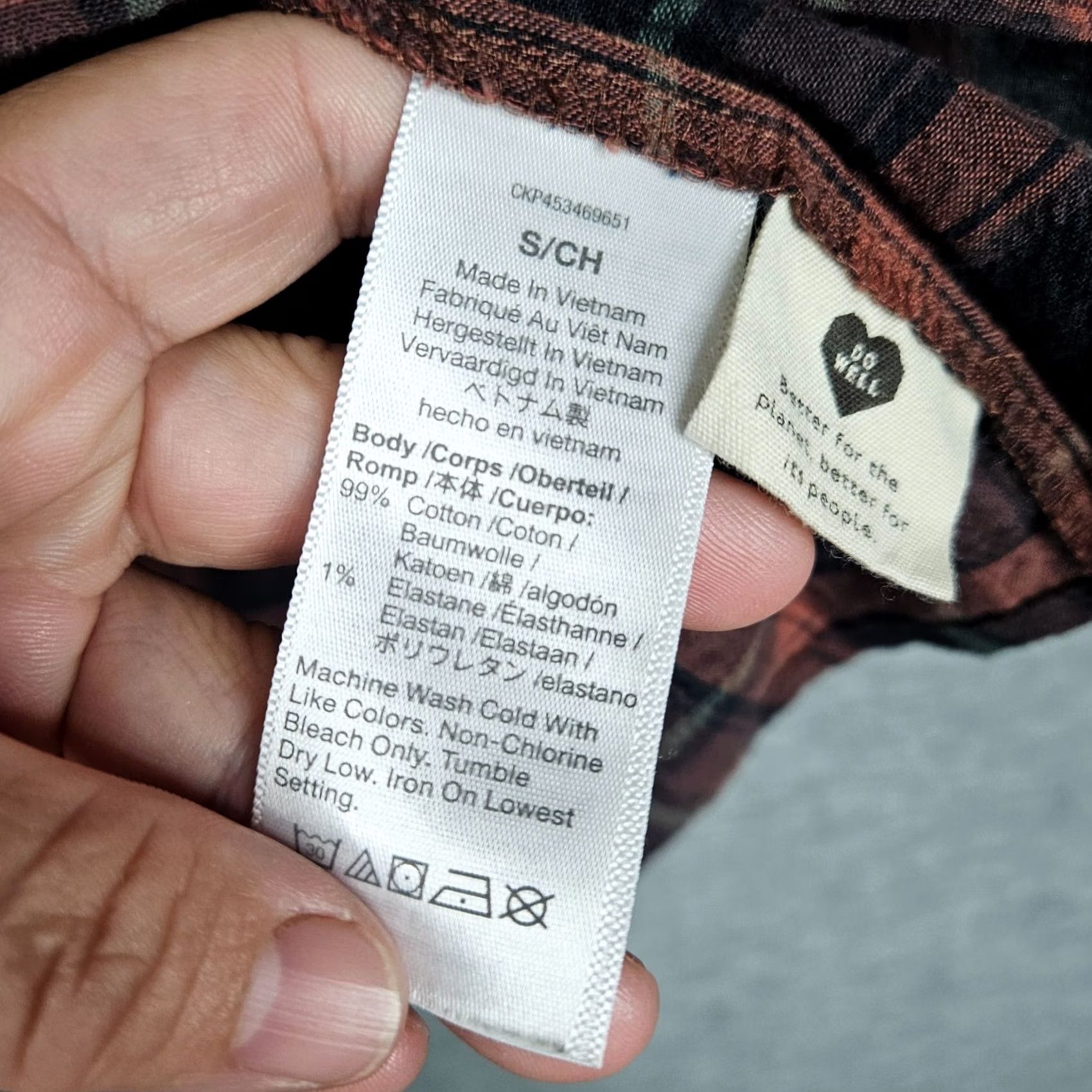 Madewell Madewell Blouse Plaid V-Neck Short Sleeve Size S Multicolor Womens Shirt Size S / US 4 / IT 40 - 6 Thumbnail