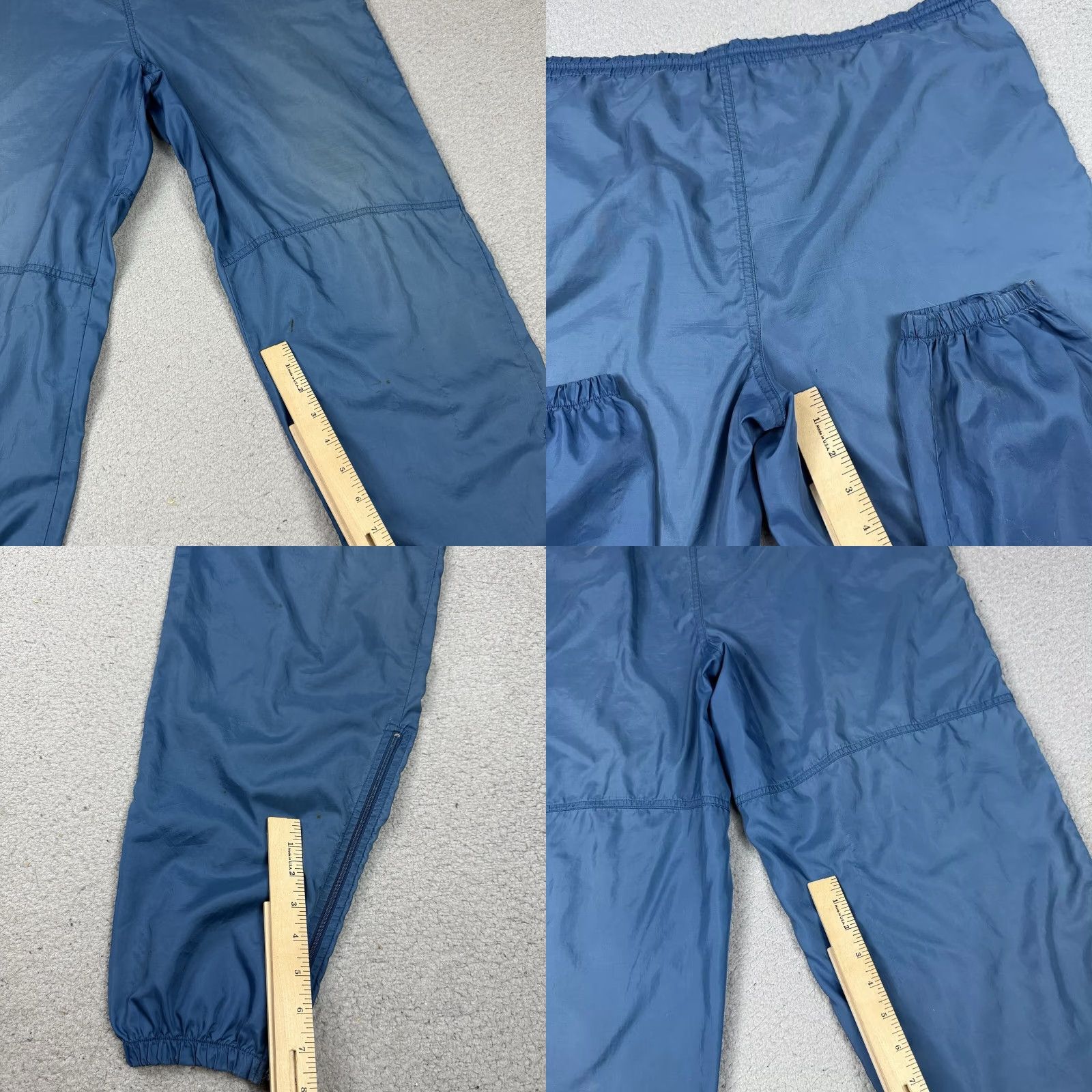 Nike VINTAGE Nike Pants Mens L Blue Nylon Jogger Windbreaker Track 80s Rare Vtg L Modern Classic 90s Logo Men Size US 33 - 9 Thumbnail