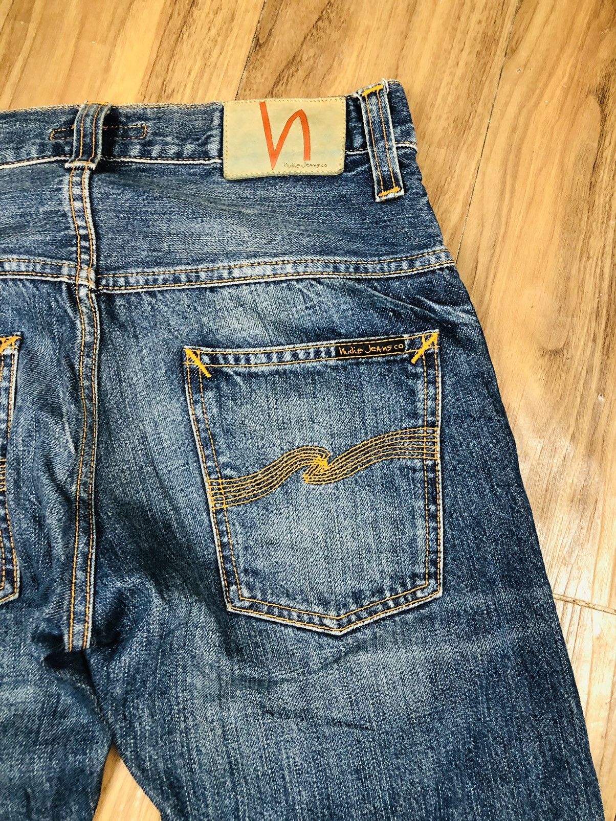 Nudie Jeans Distressed Nudie Jeans (33) Size US 32 / EU 48 - 21 Thumbnail