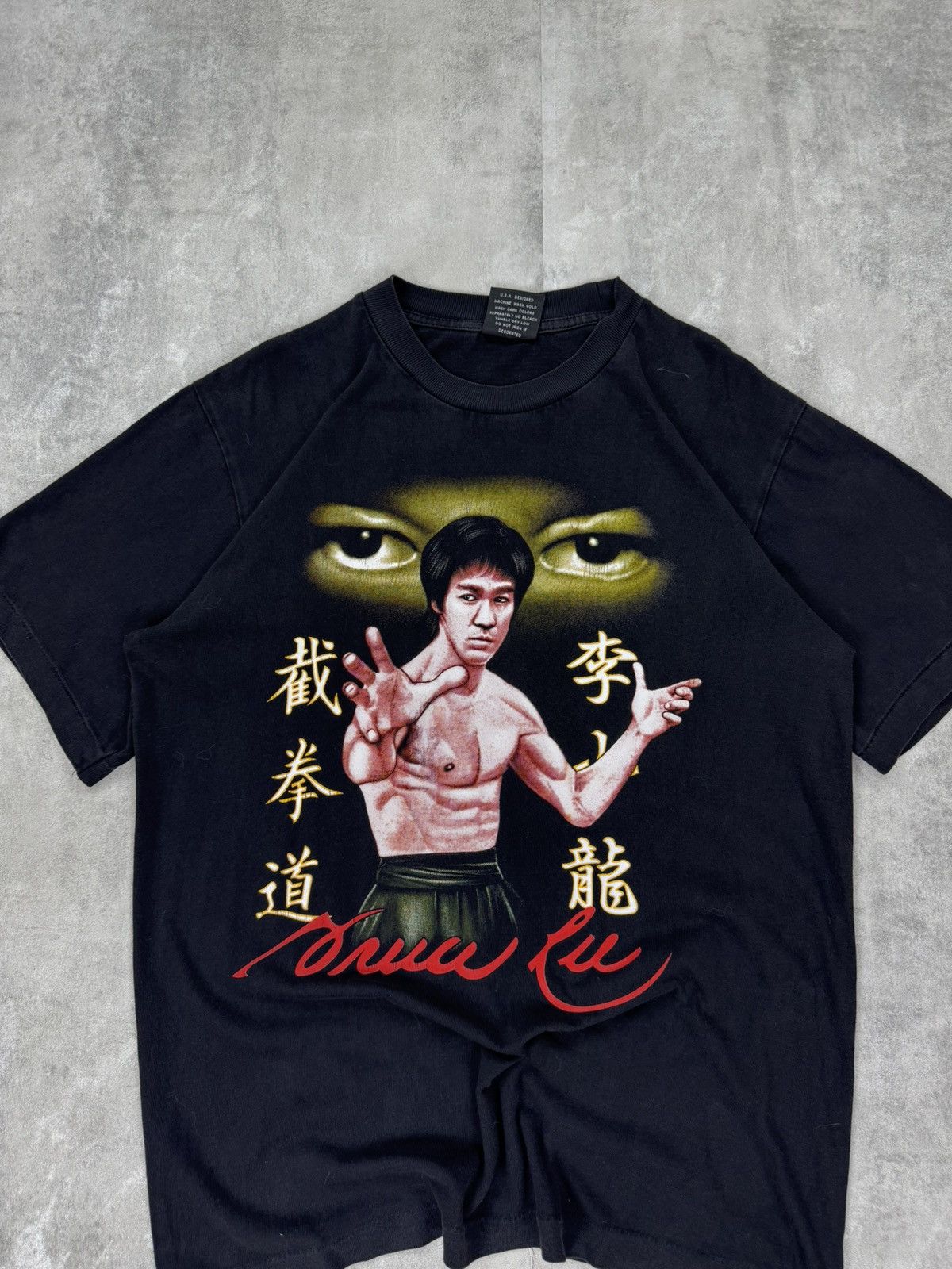 Vintage Vintage Bruce Lee Metal Heaven T-Shirt Size L Size US L / EU 52-54 / 3 - 5 Thumbnail