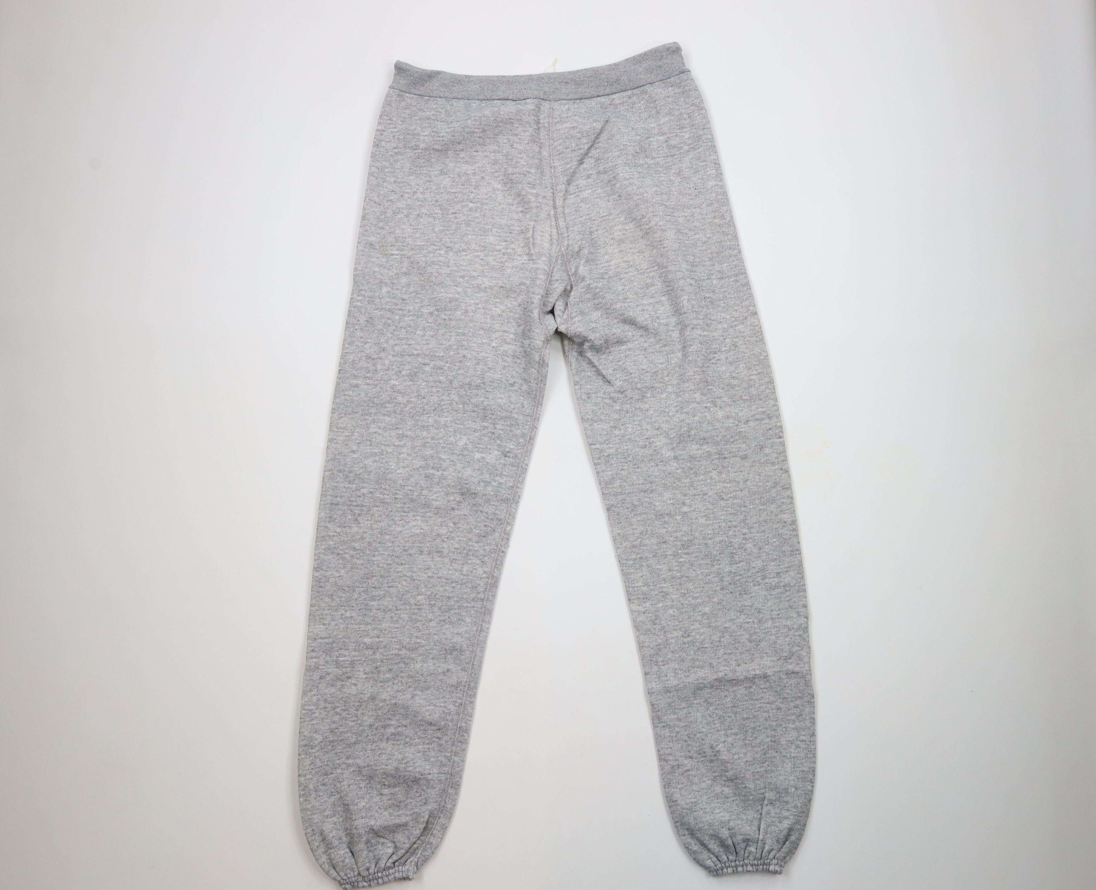 Vintage Vintage 70s 80s Streetwear Triblend Sweatpants Joggers USA Size US 34 / EU 50 - 9 Thumbnail