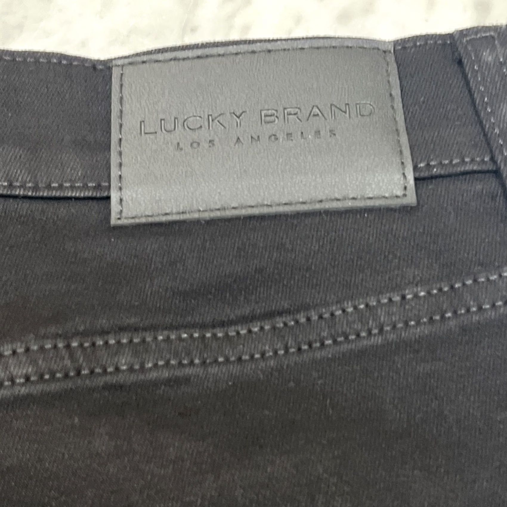 Lucky Brand Lucky Brand Stretch Black Jeans Men 32/34 410 Athletic Straight Leg Denim Shirt Size US 32 / EU 48 - 5 Thumbnail