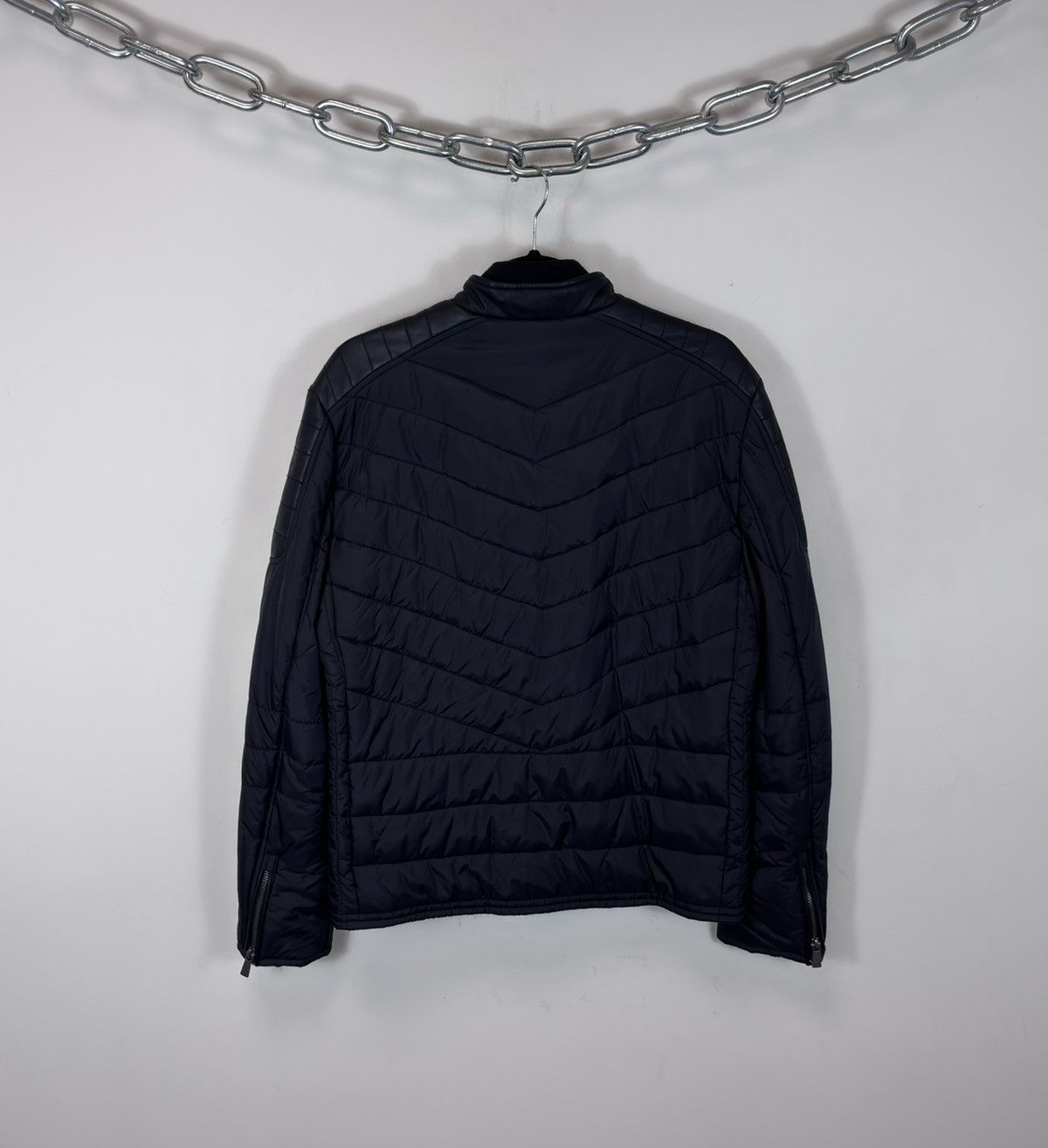 Trussardi Trussardi Jeans NWT Men’s Black Italian Luxury Bomber Jacket Size US M / EU 48-50 / 2 - 3 Thumbnail