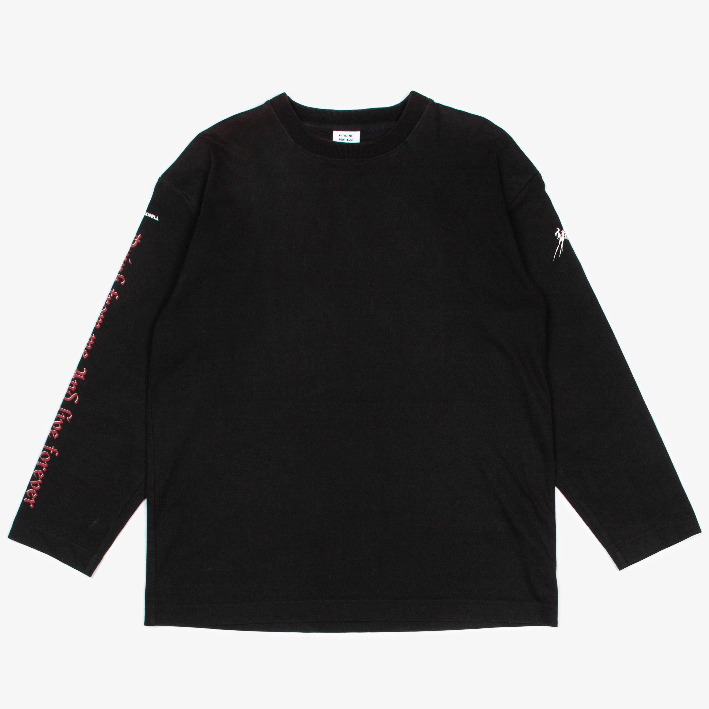 Vetements VETEMENTS TFD LONG SLEEVE Size US S / EU 44-46 / 1 - 3 Thumbnail