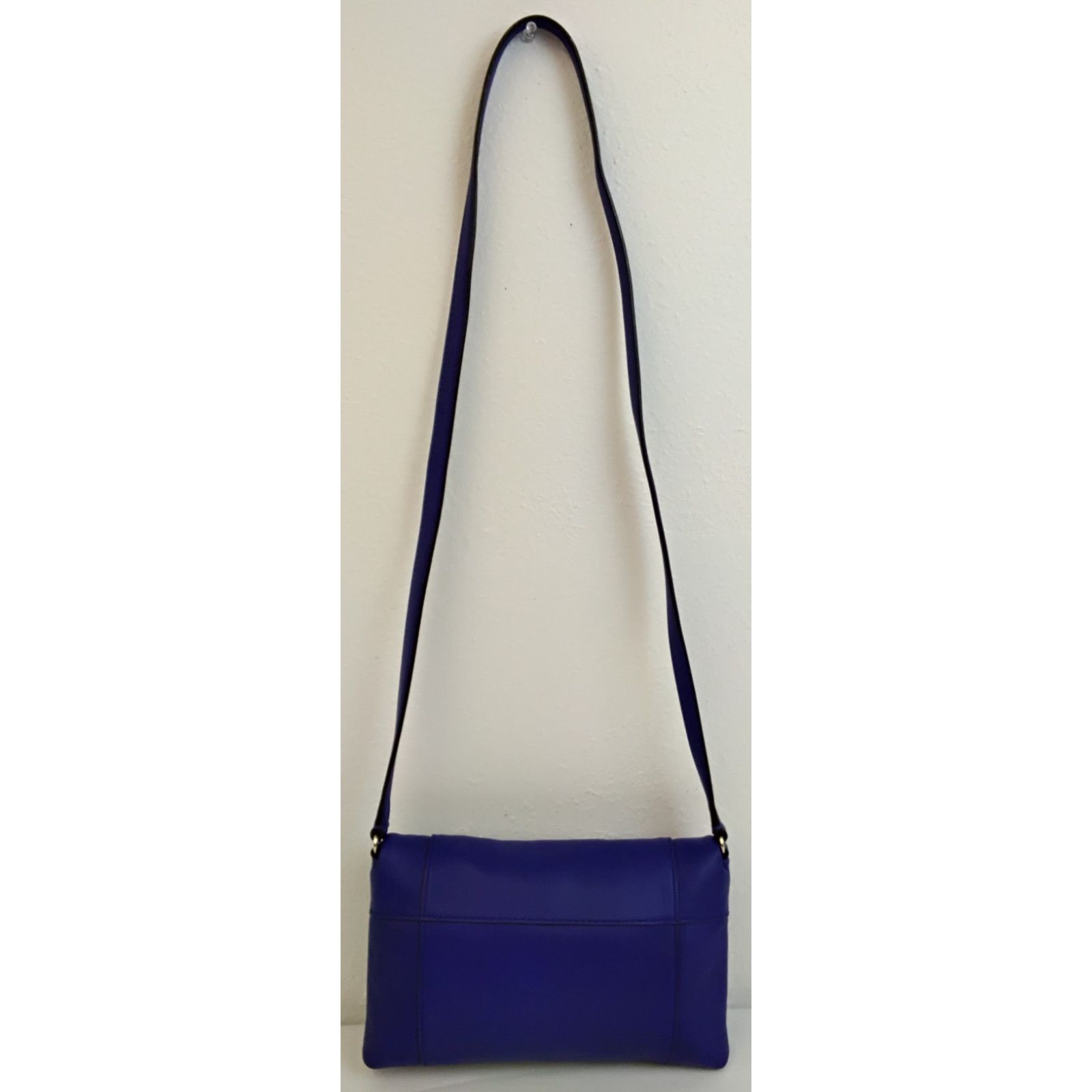 Kate Spade Kate Spade Fremont Place Julian Leather Crossbody Royal Blue Size ONE SIZE - 4 Thumbnail