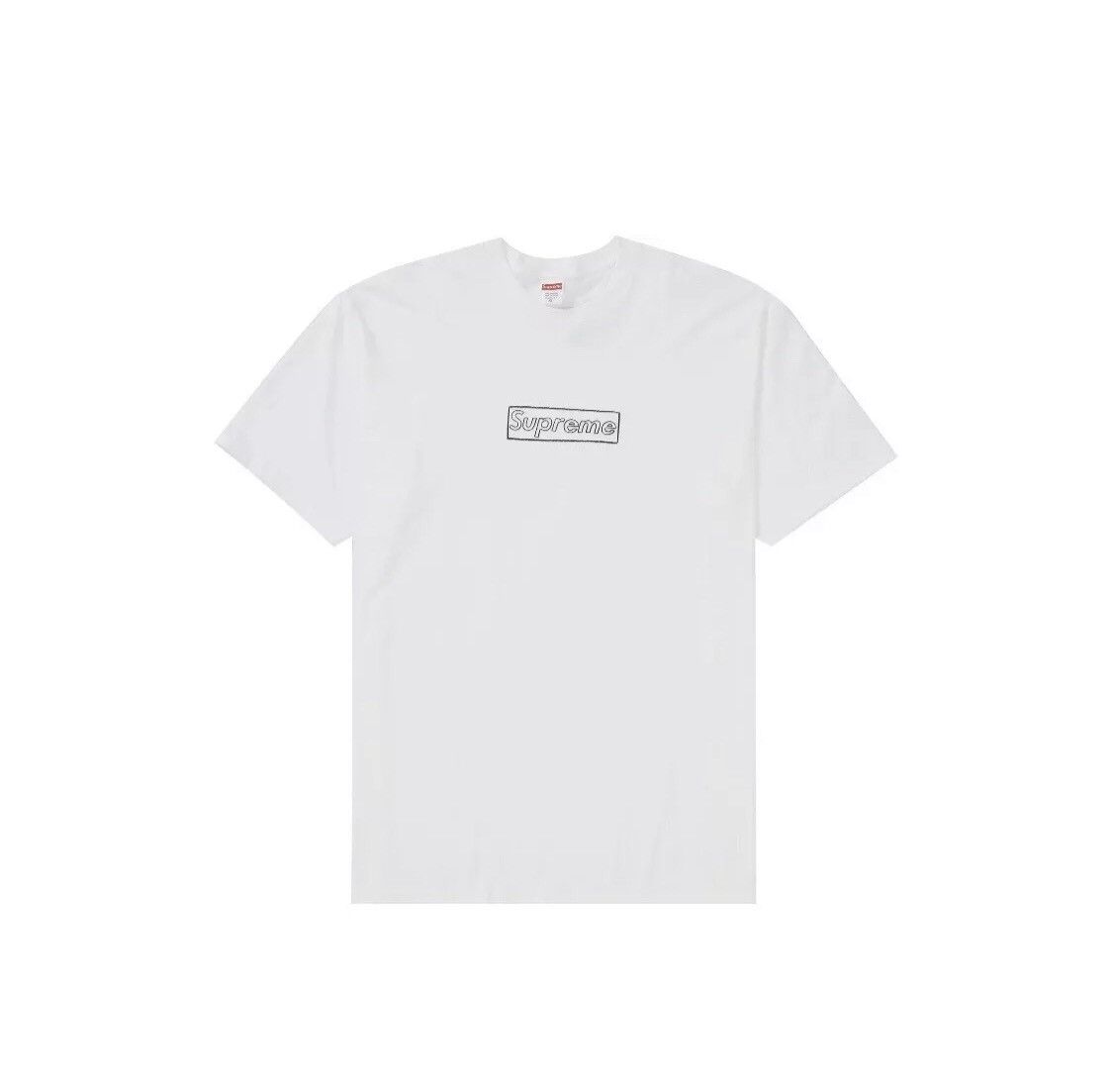 Supreme Supreme Kaws Chalk Logo White T Shirt Large Size US L / EU 52-54 / 3 - 2 Thumbnail