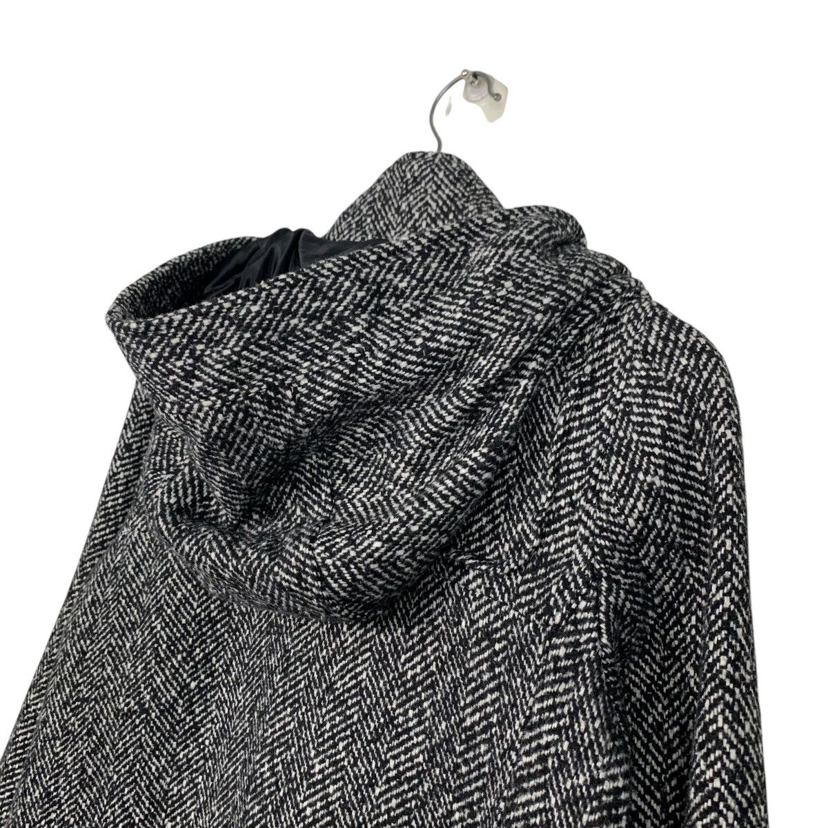 SLY SLY Herringbone Duffle Coat Jacket #1696-C75 Size M / US 6-8 / IT 42-44 - 9 Thumbnail