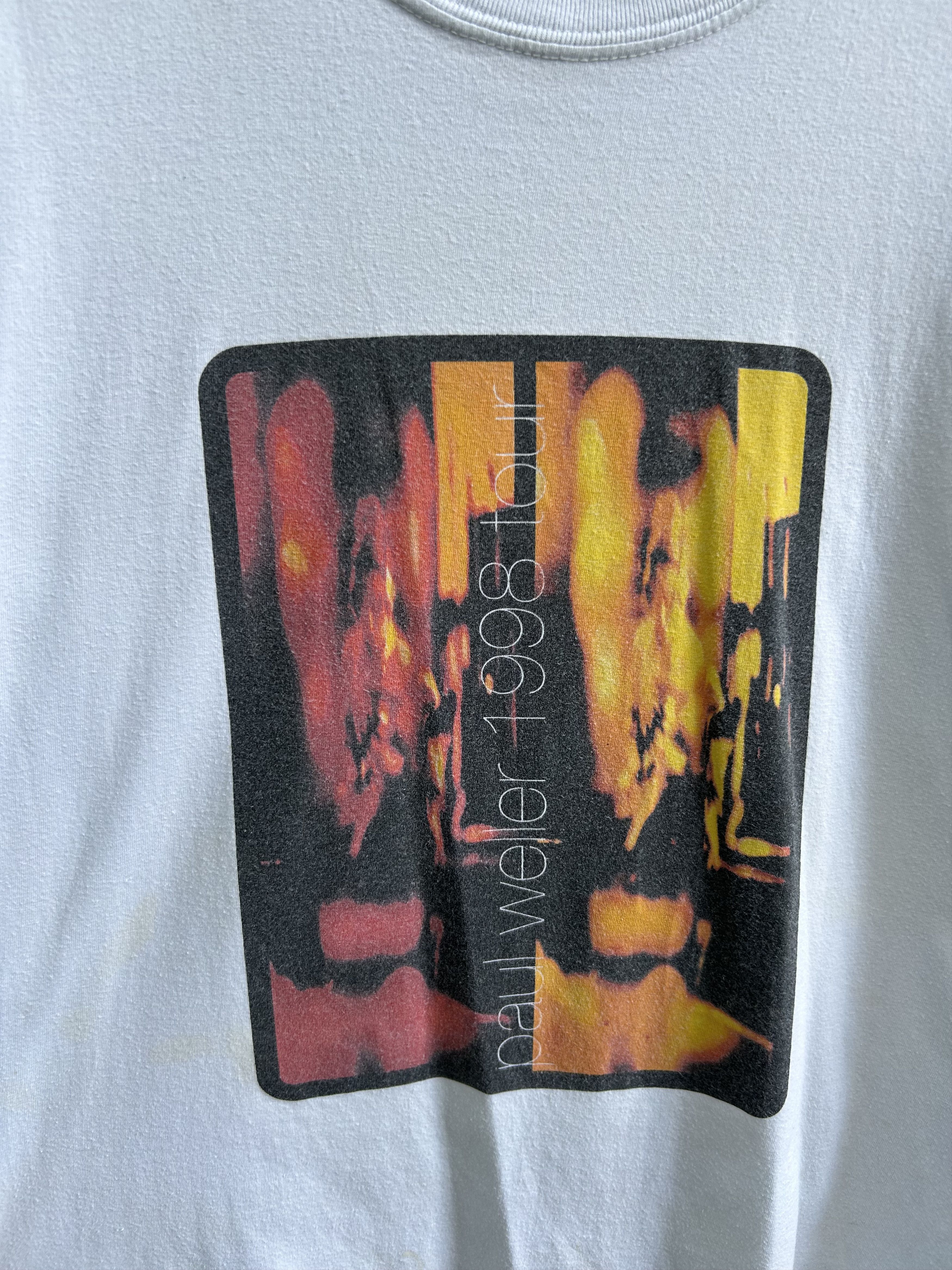 Band Tees Vintage 1998 Paul Weller Tour T-shirt Size US M / EU 48-50 / 2 - 3 Thumbnail