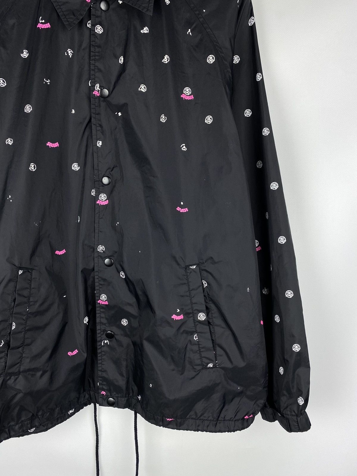 Stussy Stussy vintage multilogo coach jacket Size US L / EU 52-54 / 3 - 6 Thumbnail