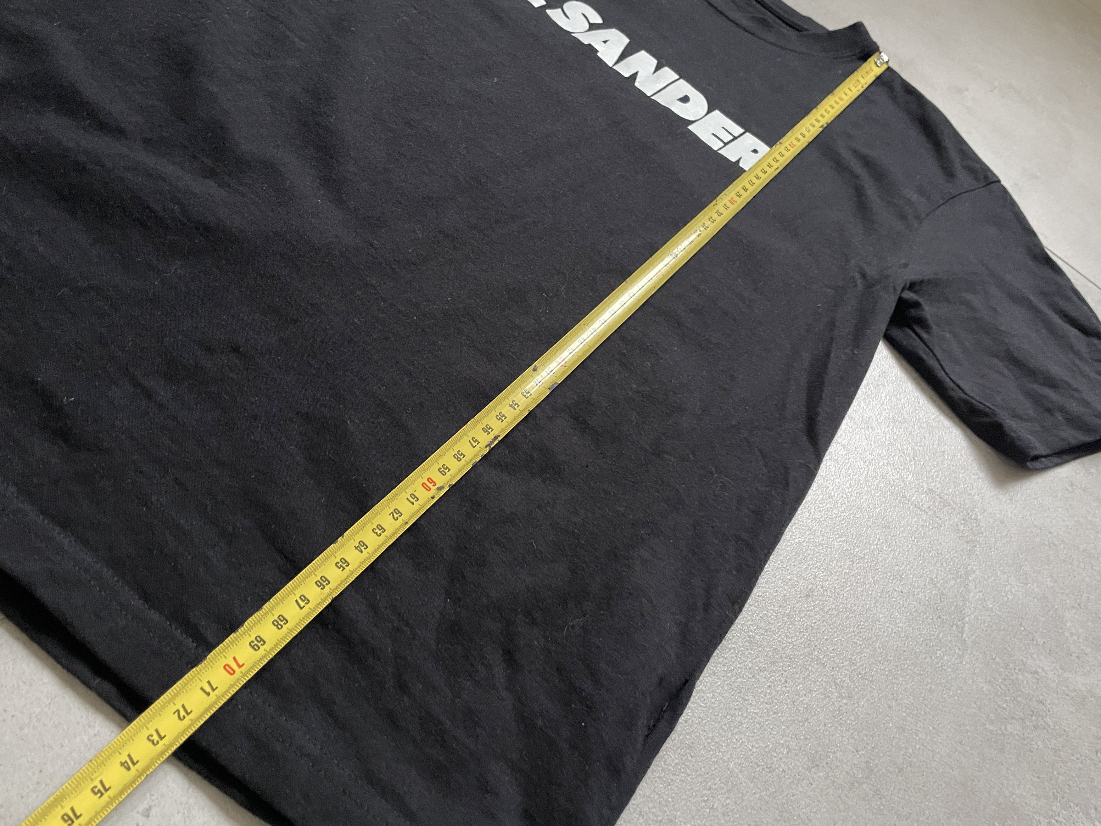 Jil Sander BLACK JIL SANDER LOGO TEE Size US M / EU 48-50 / 2 - 6 Thumbnail