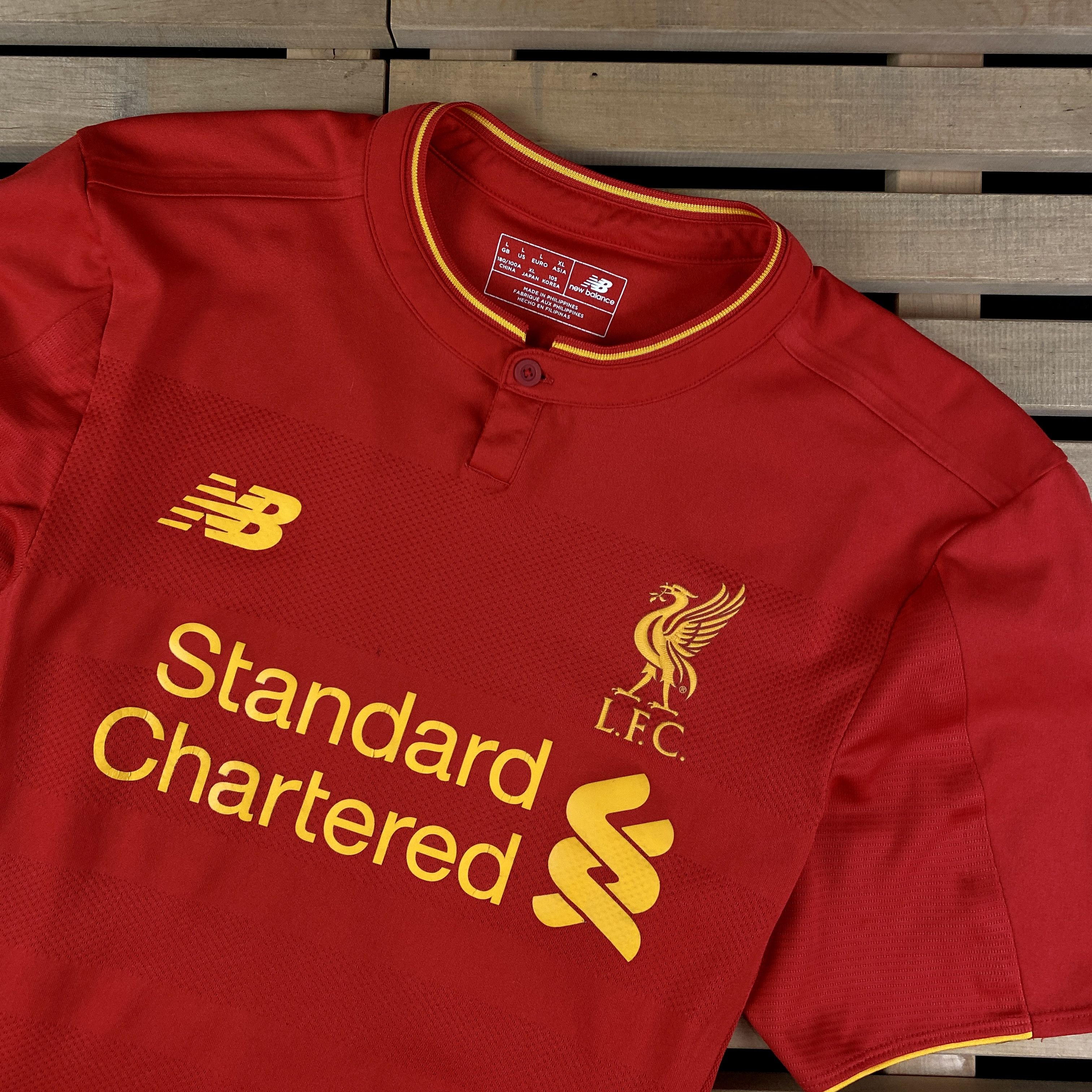 New Balance Men’s Home Jersey T-Shirt New Balance Liverpool Size L Red Size US L / EU 52-54 / 3 - 2 Thumbnail