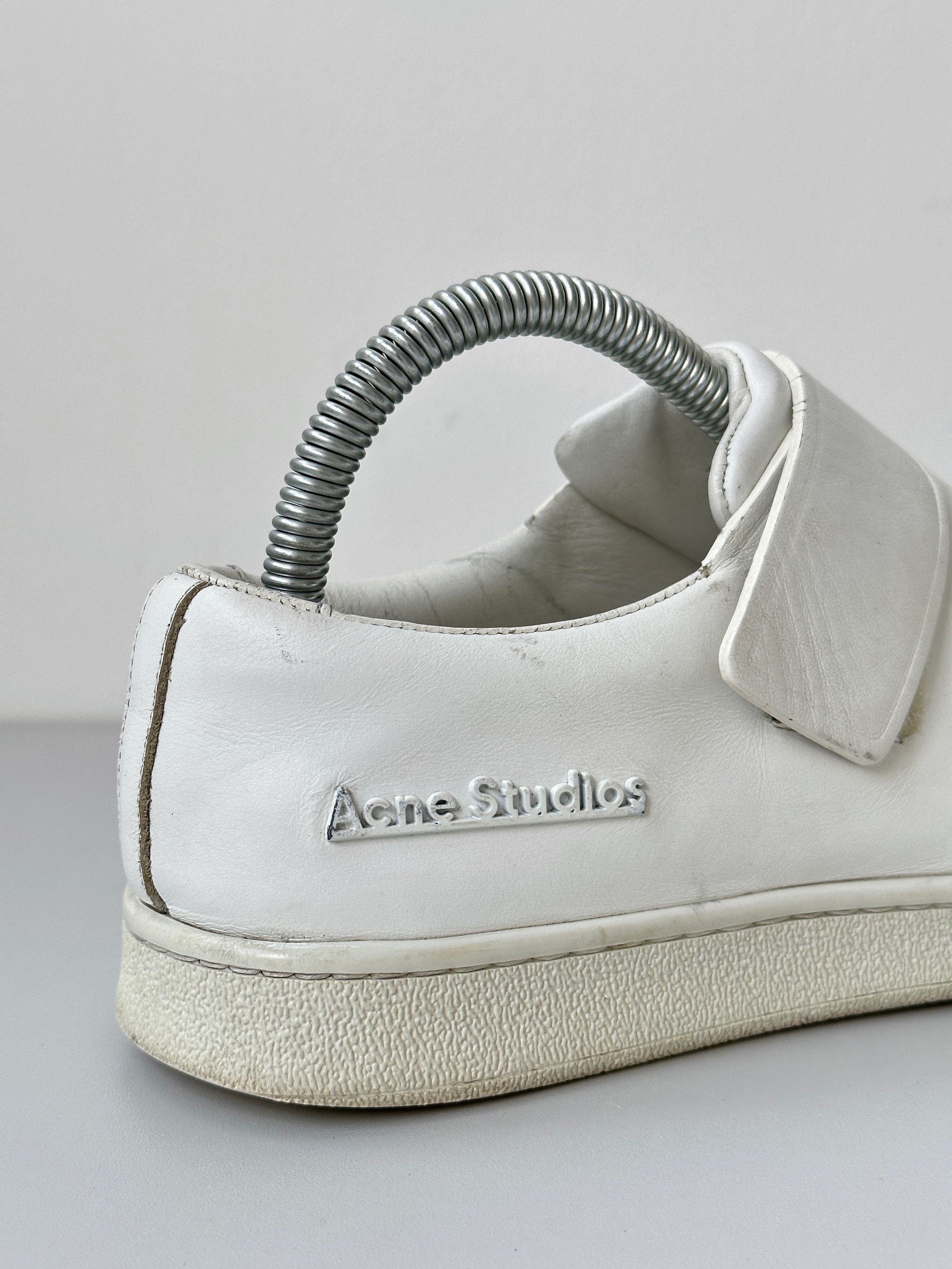 Acne Studios Acne Studios Leather Trainers Low Top Sneakers Size US 7 / IT 37 - 5 Thumbnail