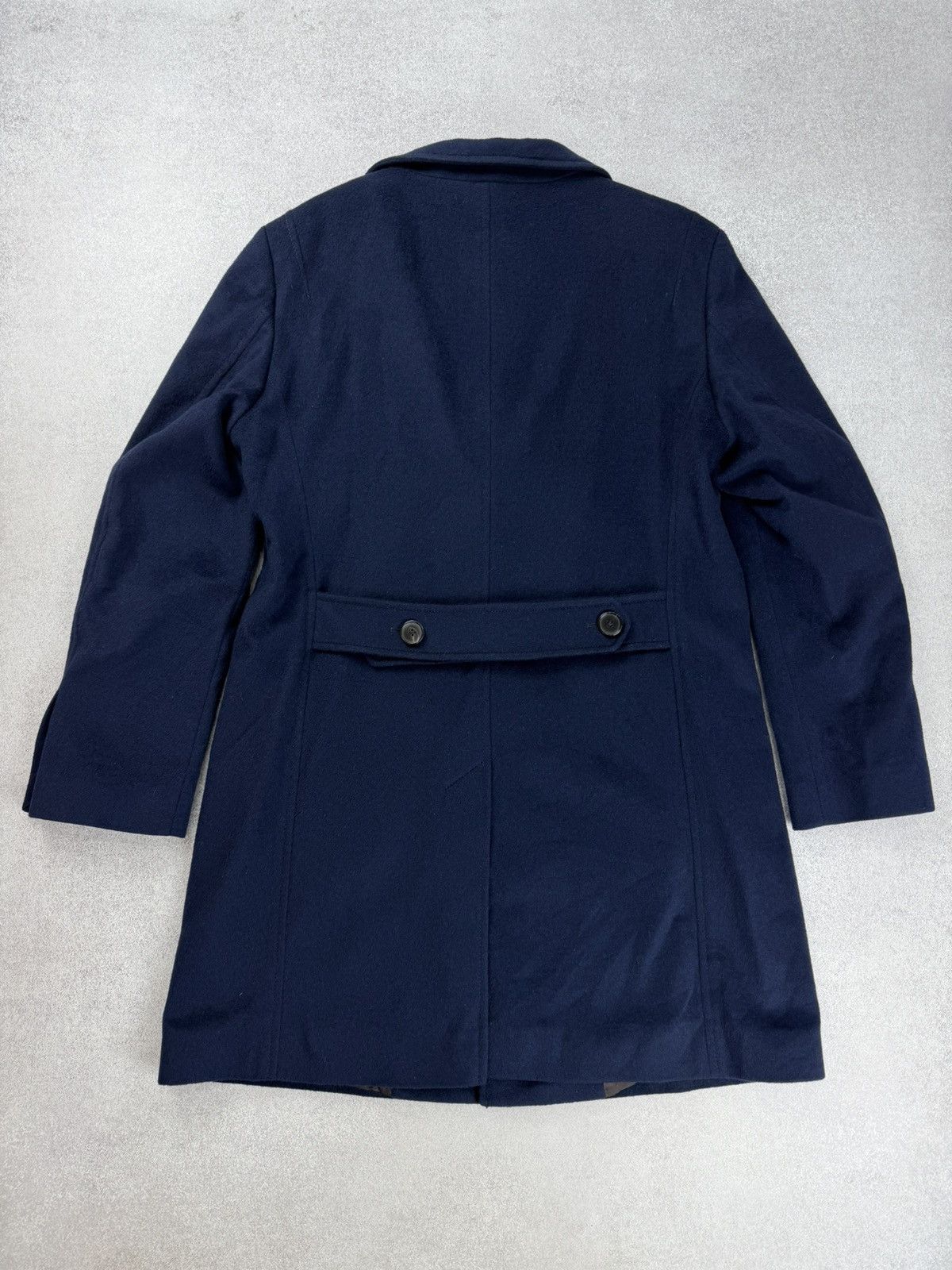 Baldessarini Baldessarini Cashmere Blend Coat Jacket Navy Blue Size US L / EU 52-54 / 3 - 14 Thumbnail