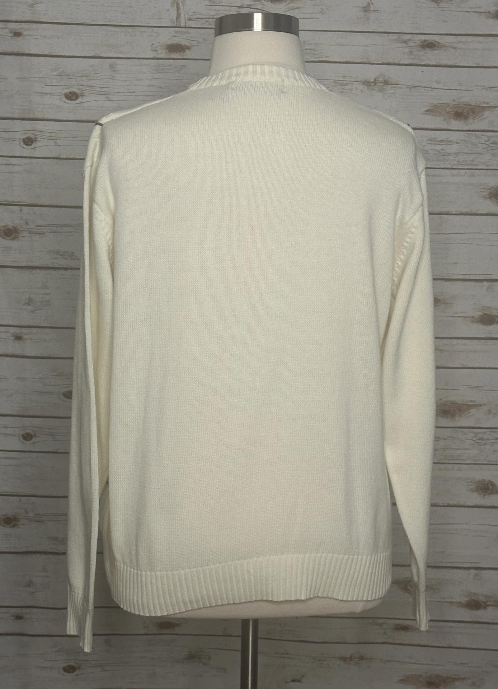 Oscar De La Renta Vintage Oscar De La Renta plaid cotton sweater Size XL Size US XL / EU 56 / 4 - 5 Thumbnail