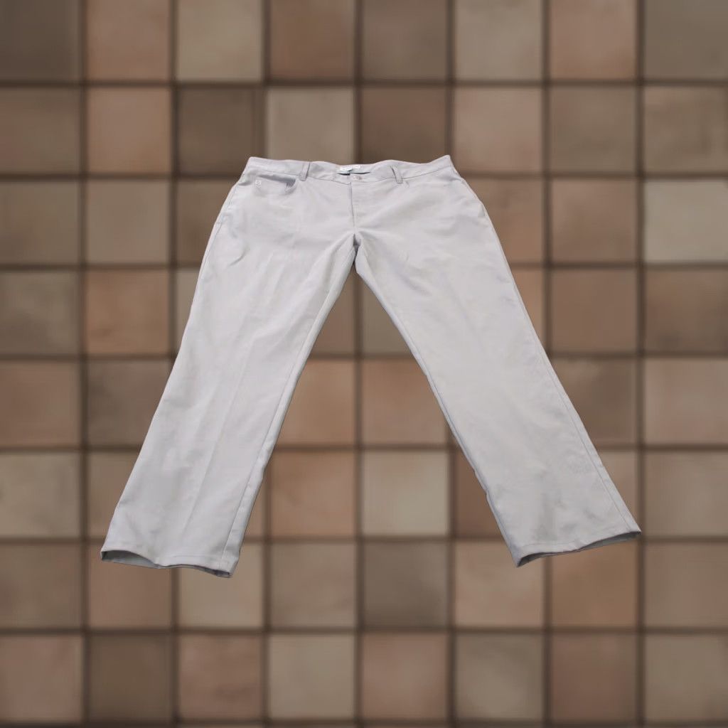 Peter Millar Peter Millar Pants Mens 40 X 34 Gray Chino Golf Preppy Straight Casual Business Size US 40 / EU 56 - 1 Thumbnail