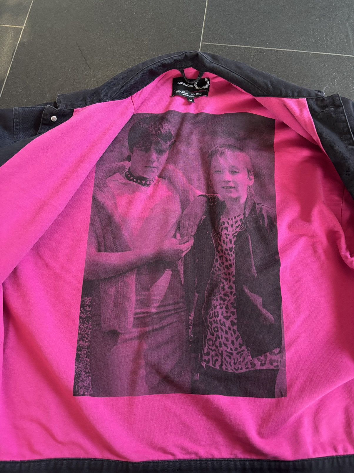 Fred Perry × Raf Simons Raf Simons x Fred Perry Christiane F Denim Bomber Size US M / EU 48-50 / 2 - 3 Thumbnail