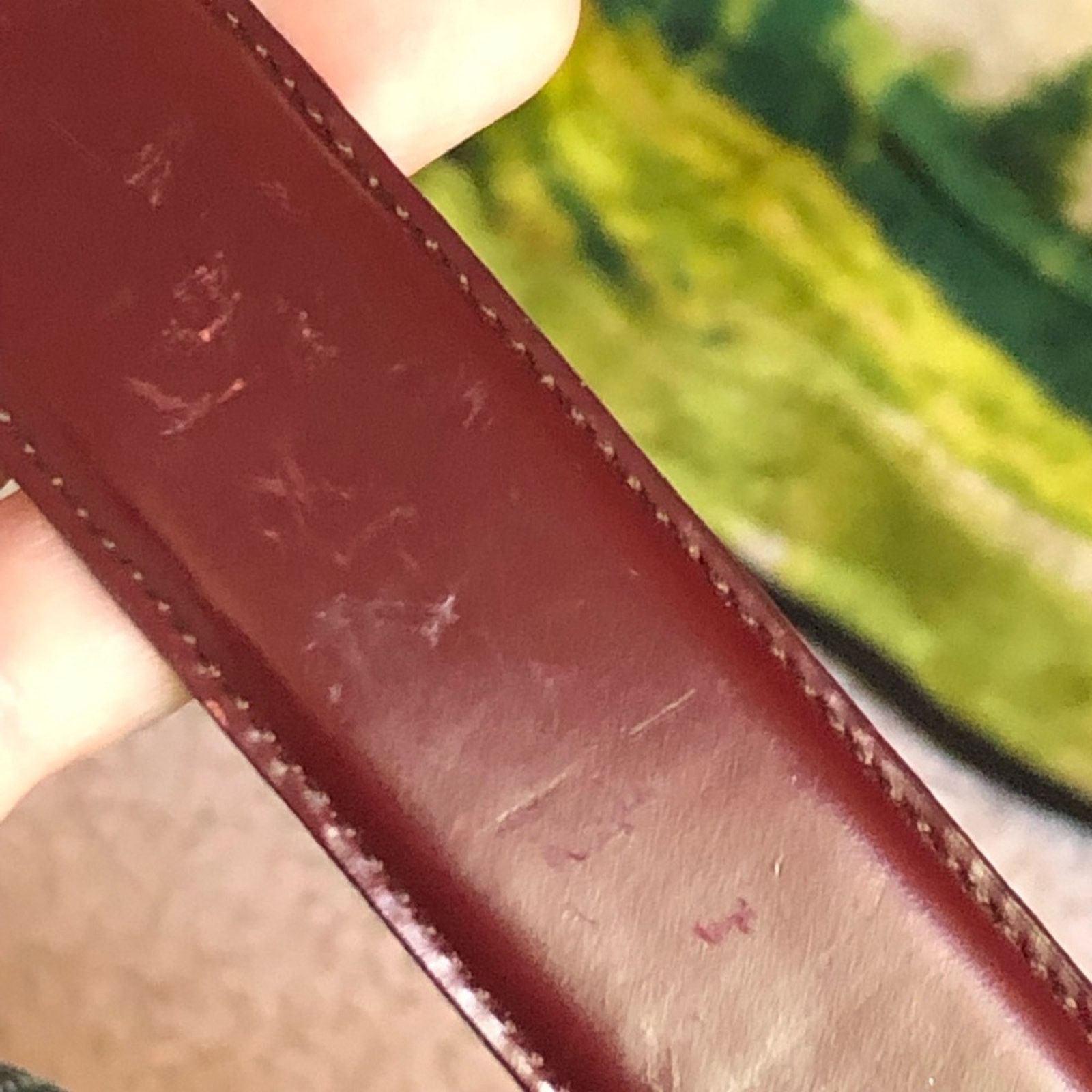 Coach Coach reddish brown polished cowhide leather belt 42x105 cm Size 42 - 12 Thumbnail