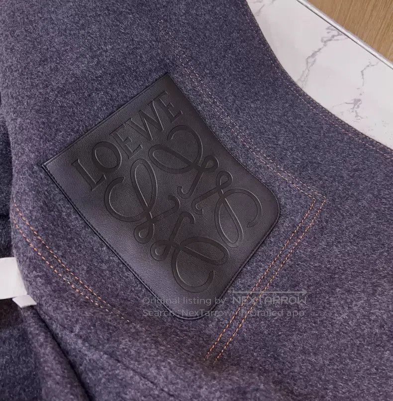 Loewe Loewe Long Grey Collar Coat Jacket Size XS / US 0-2 / IT 36-38 - 5 Thumbnail
