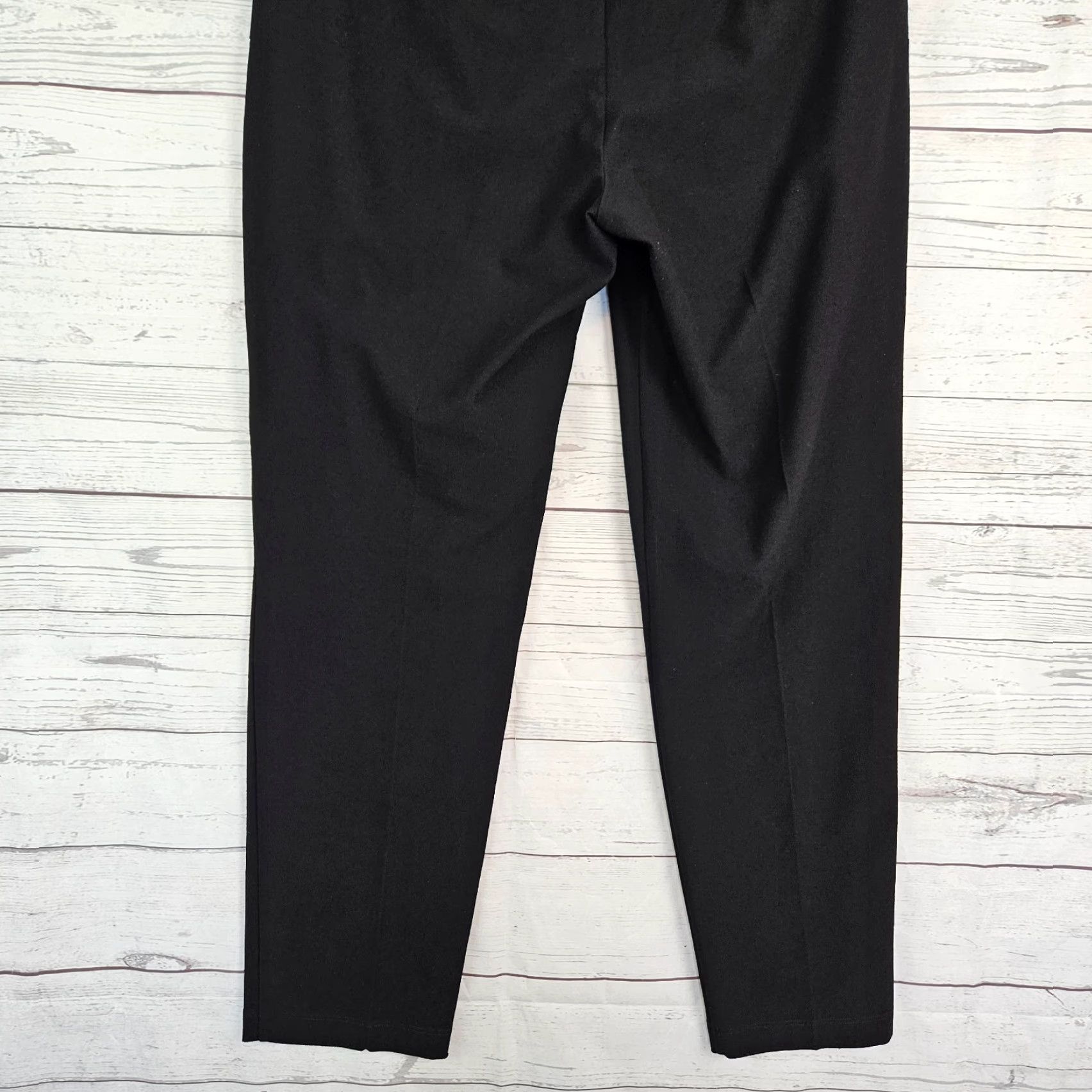Eileen Fisher Eileen Fisher Womens Ankle Pant Sz M Black Pull On Size 32" / US 10 / IT 46 - 5 Thumbnail