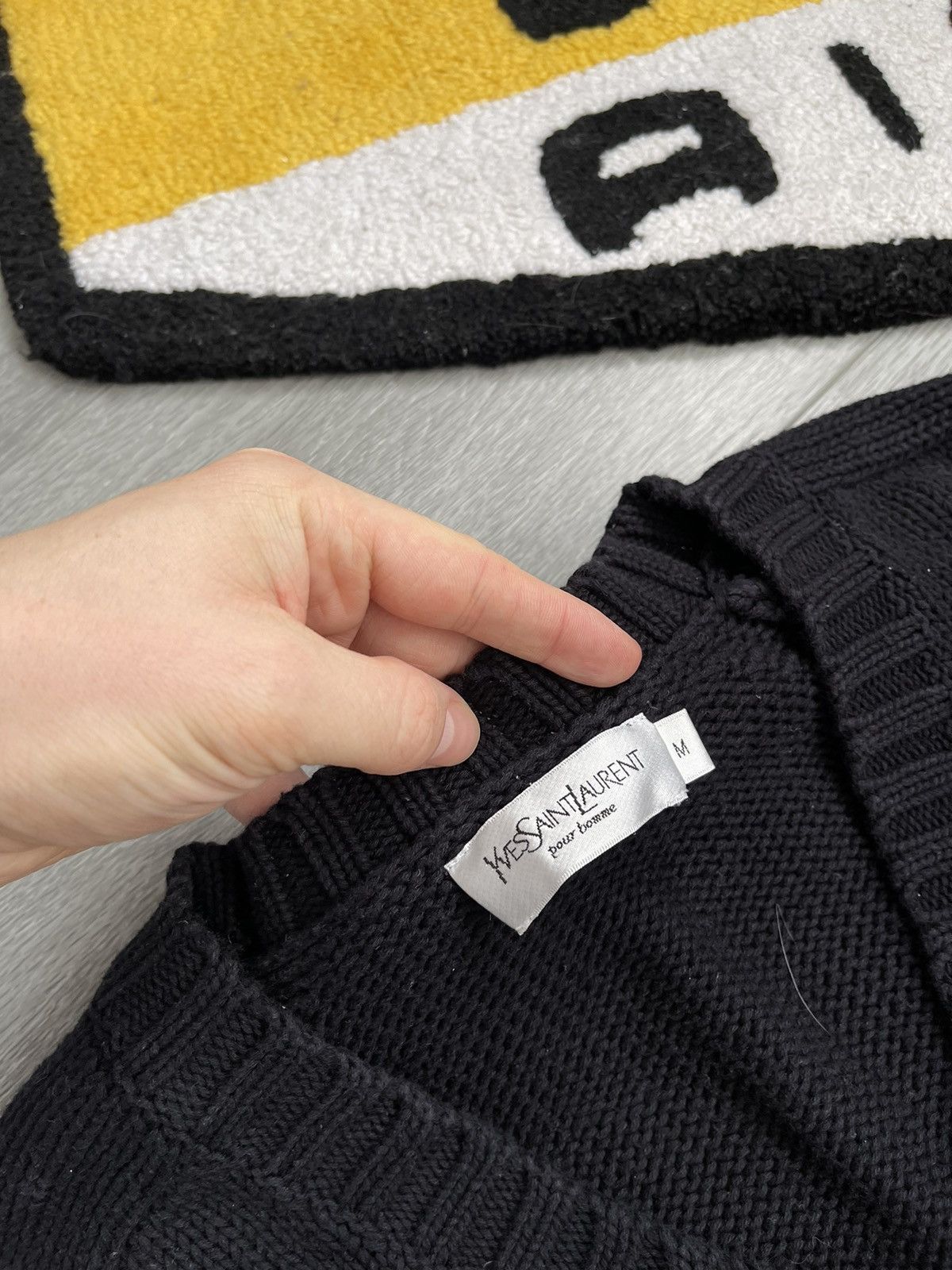 Other Vintage Y2k Yves Saint Laurent YSL Knit Sweater 00’s Size US M / EU 48-50 / 2 - 3 Thumbnail