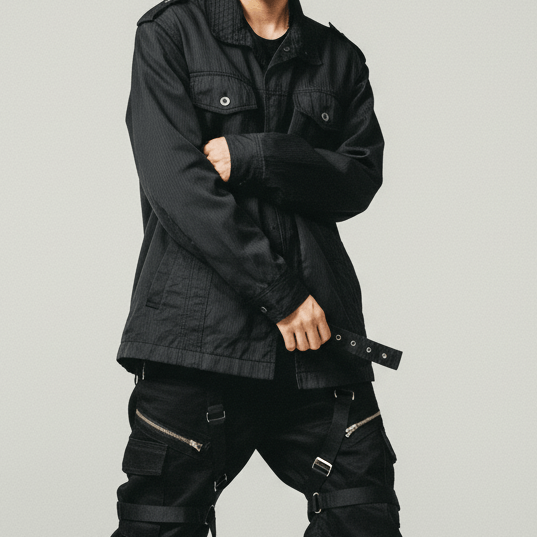 Yohji Yamamoto Yohji Yamamoto Tactical Jacket Military General Coat Parka Size US XL / EU 56 / 4 - 1 Thumbnail