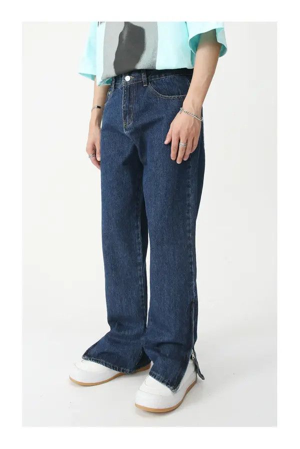 Japanese Brand Pepper x Ryou Straight-leg vintage loose casual jeans Size US 32 / EU 48 - 3 Thumbnail