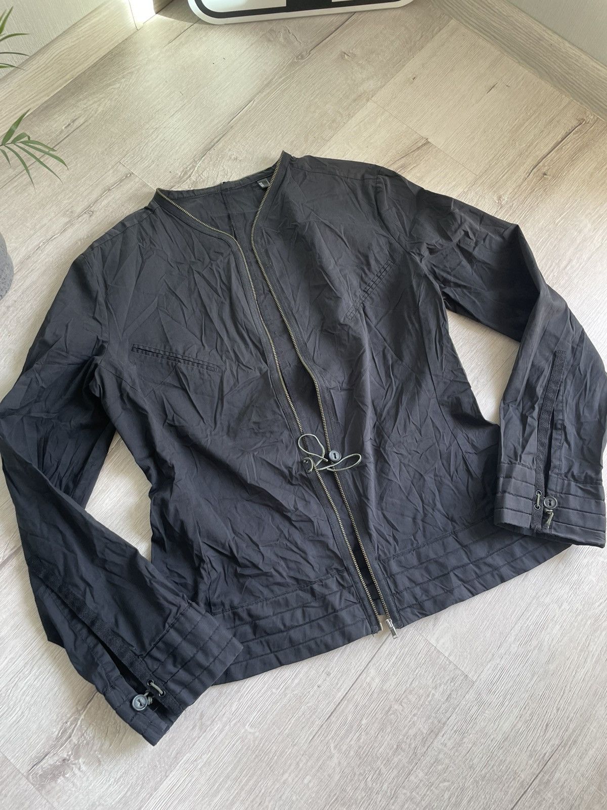 Japanese Brand Vintage Japan Longsleeve Full Zip Up Undercover Style Y2k Size M / US 6-8 / IT 42-44 - 10 Thumbnail