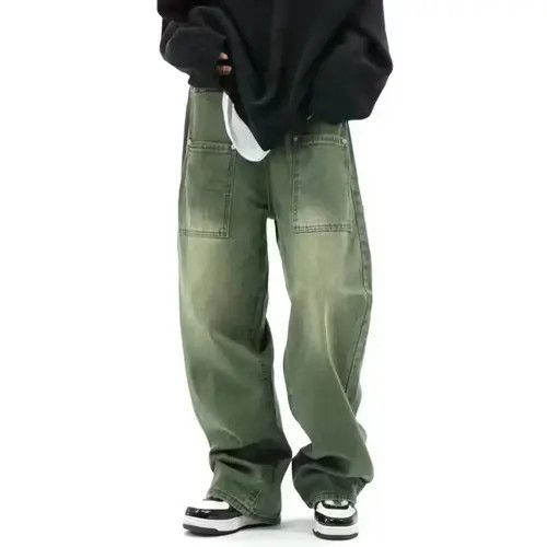 Anime × Designer × Homemade Bag skate hiphop baggy cargo pants Size US 30 / EU 46 - 3 Thumbnail