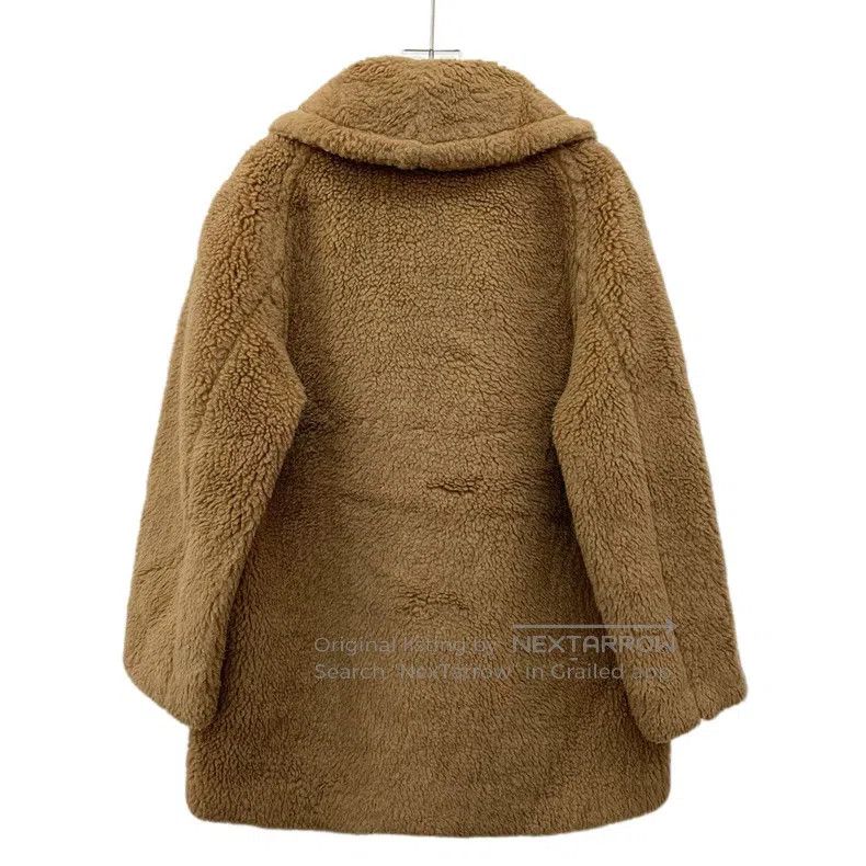 Max Mara Max Mara Brown Camel Hair Reversible Single Button Long-Sl Size S / US 4 / IT 40 - 2 Thumbnail
