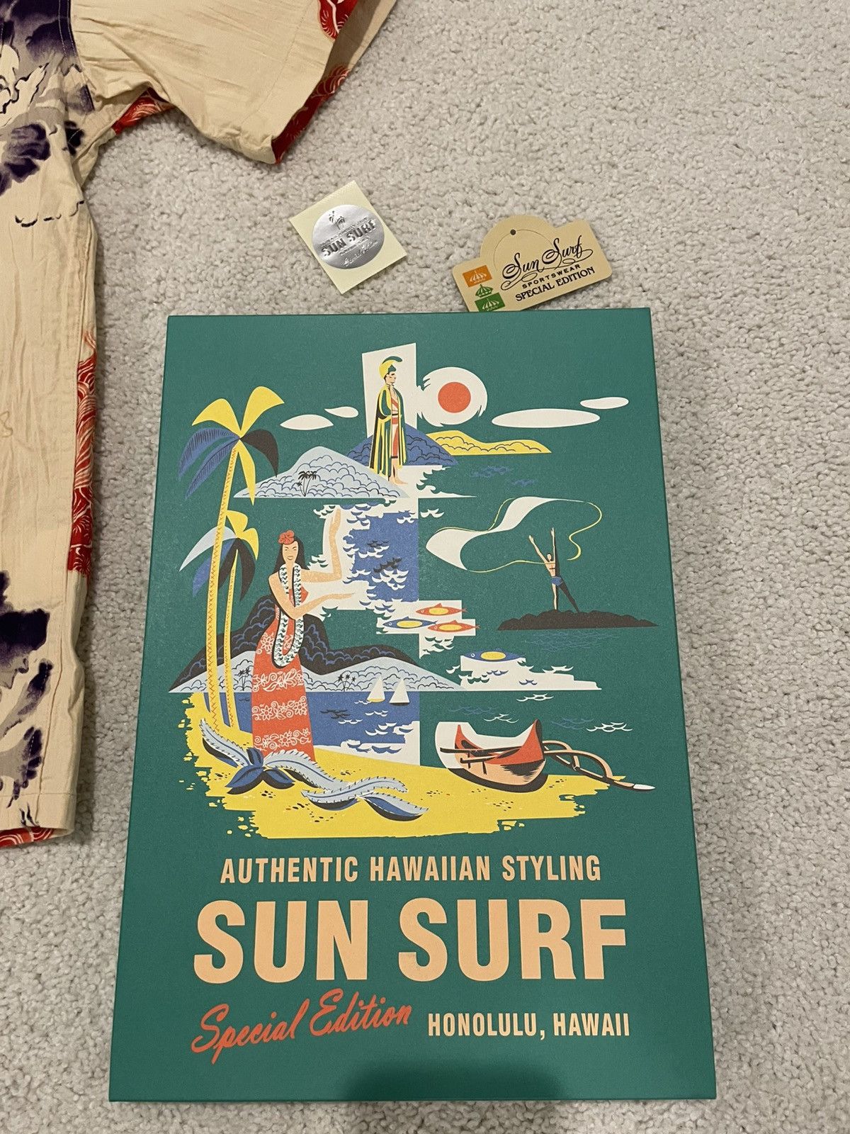 Sun Surf NWT Sun Surf Karajishi Botan Aloha Shirt - Medium Size US M / EU 48-50 / 2 - 6 Thumbnail