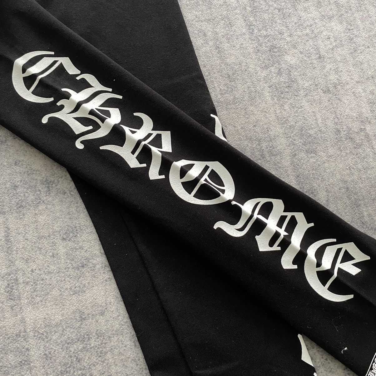 Chrome Hearts Chrome Hearts Scroll white print leggings black Size 25" / US 0 / IT 36 - 4 Thumbnail