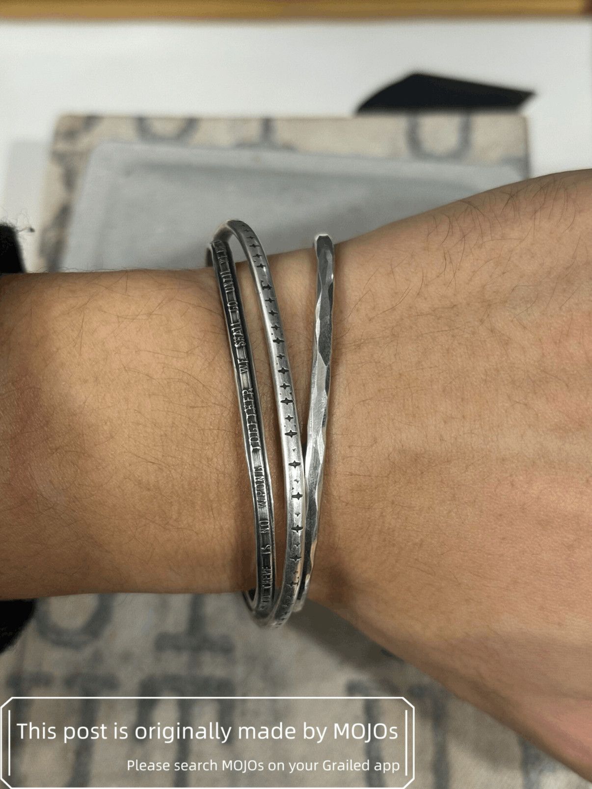 Werkstatt Munchen Sz S Werkstatt Munchen M2640 Silver 925 Bracelet mojos2 Size ONE SIZE - 1 Thumbnail