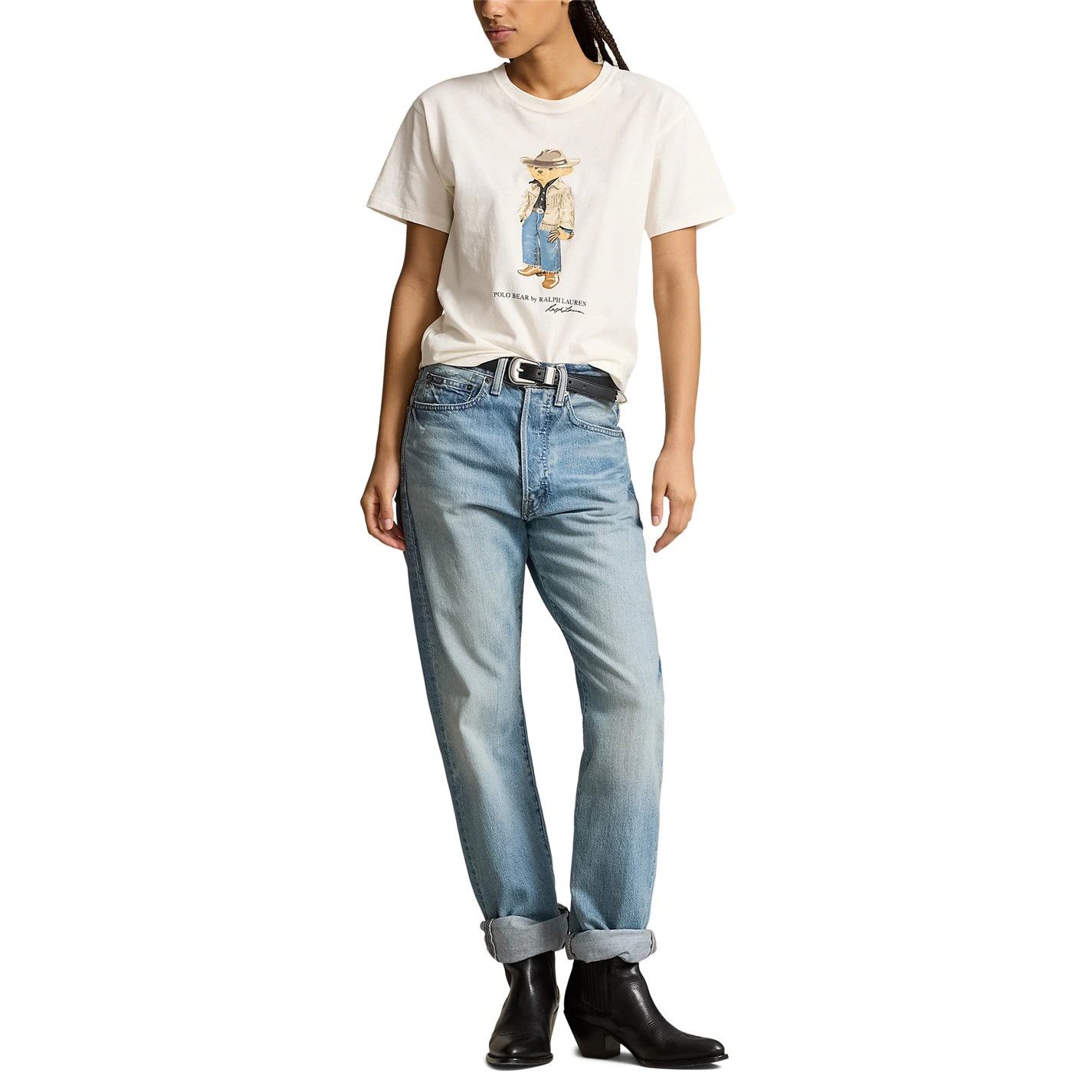 Polo Ralph Lauren o1g2r1mq1025 Polo Bear T-Shirt in White Size M / US 6-8 / IT 42-44 - 2 Thumbnail