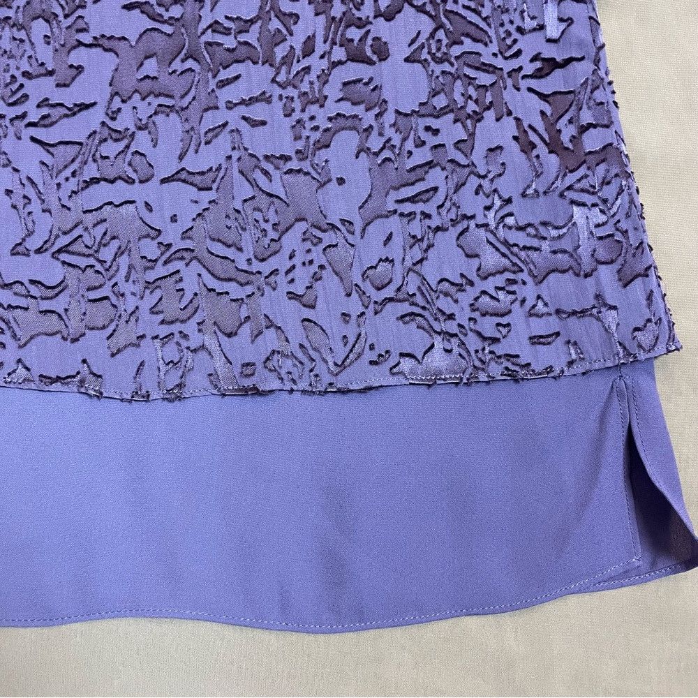 Other New E3 by Etcetera Seraphim Viscose Silk Blend Violet Layer Size XS / US 0-2 / IT 36-38 - 9 Thumbnail