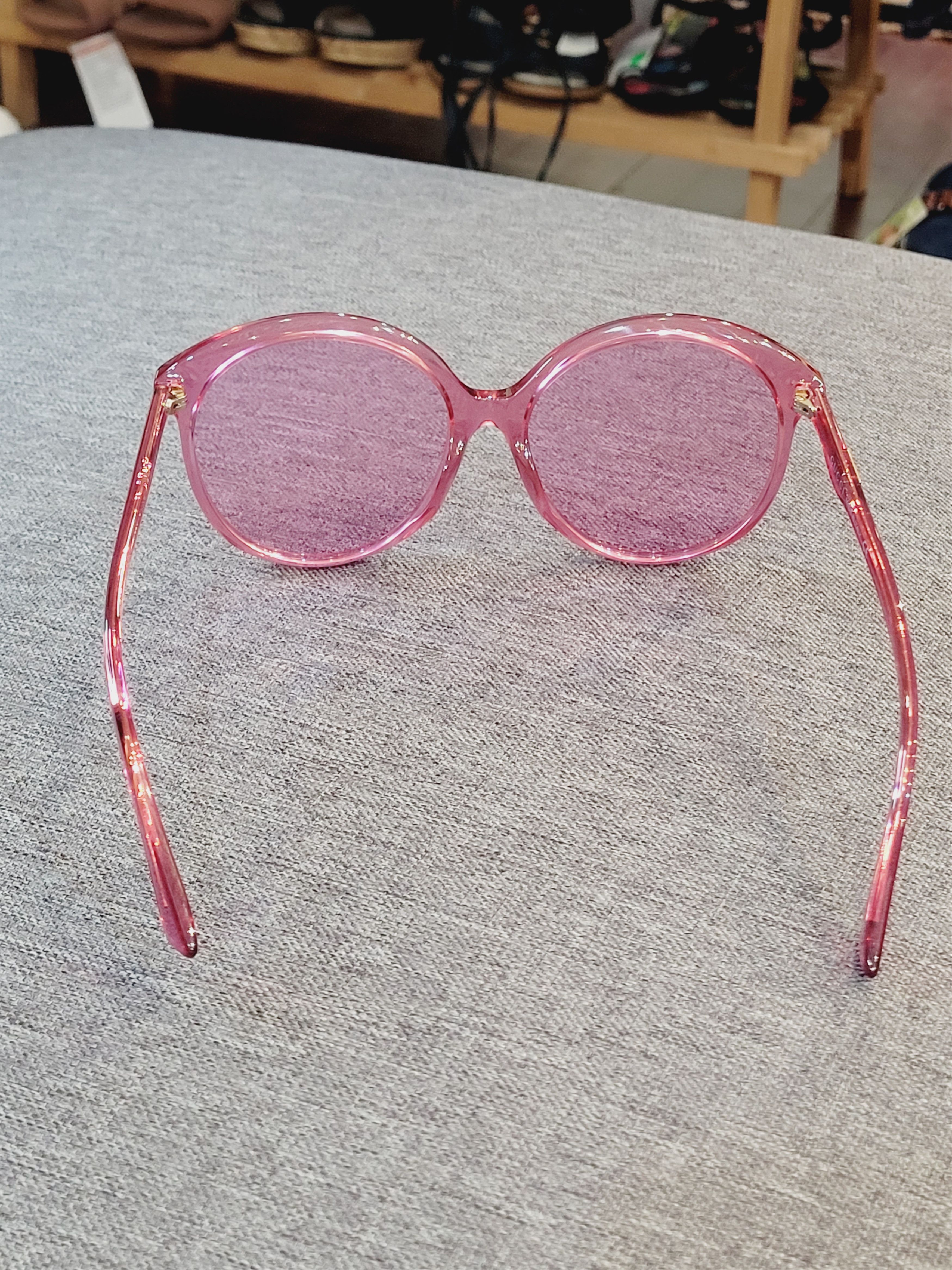 Gucci Gucci Acetate GG0257SA Unisex Oversize Sunglasses Size ONE SIZE - 8 Thumbnail
