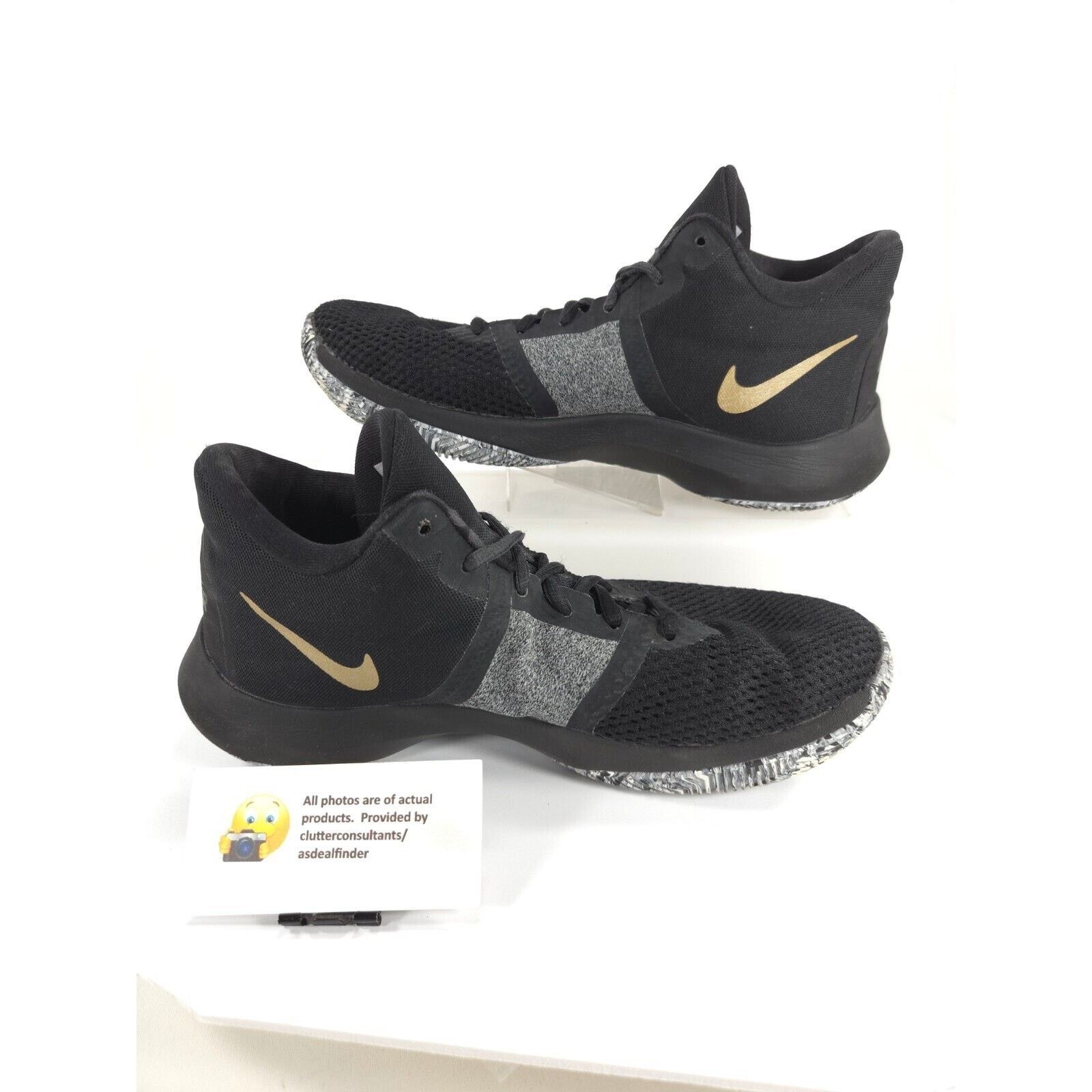 Nike Nike Air Precision II Shoe Mens Size 8 AA7069-090 Black Size US 8 / EU 41 - 4 Thumbnail