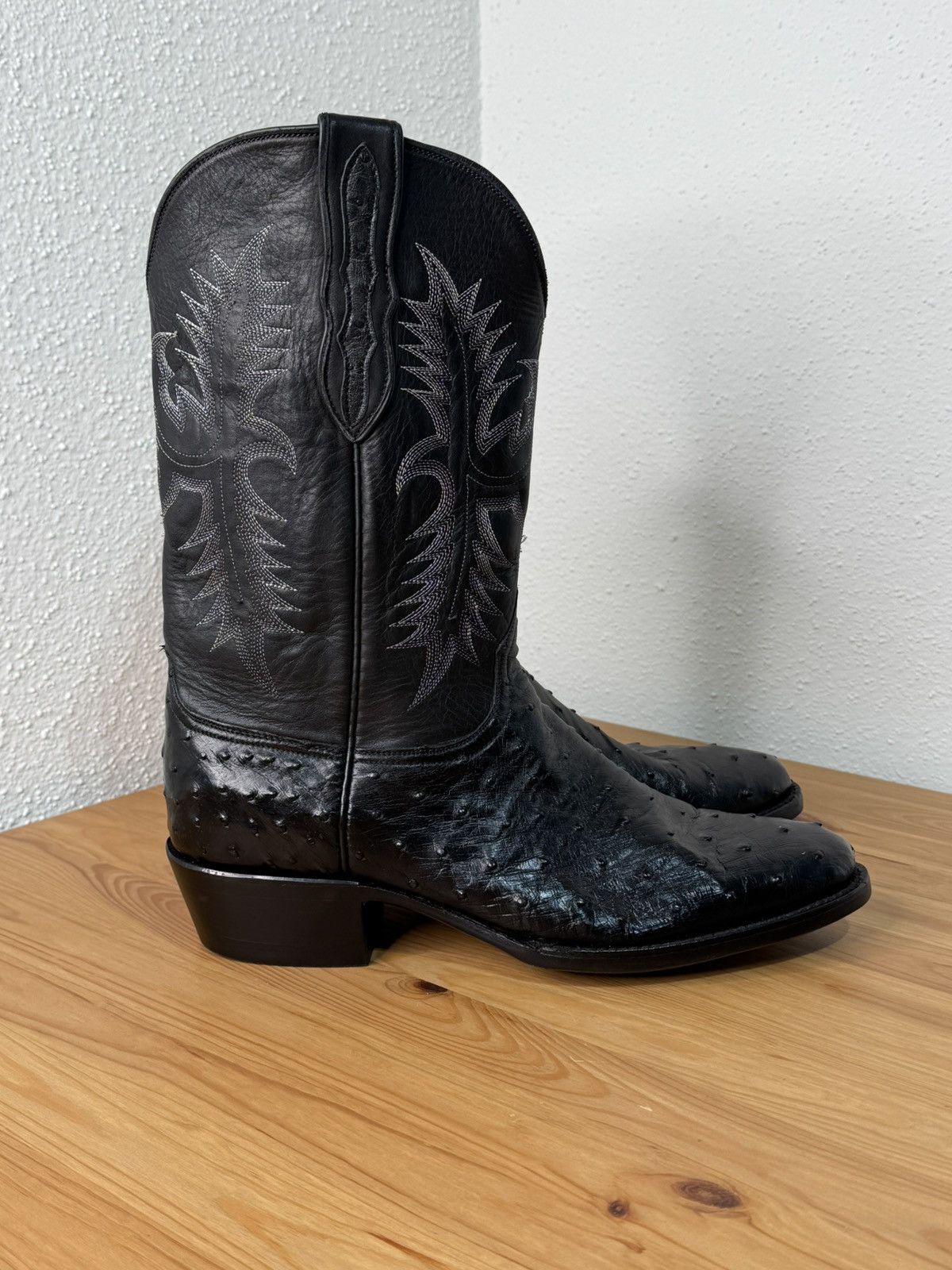Other Pinto Ranch Full Quill Ostrich Boots Size 11.5 Size US 11.5 / EU 44-45 - 6 Thumbnail