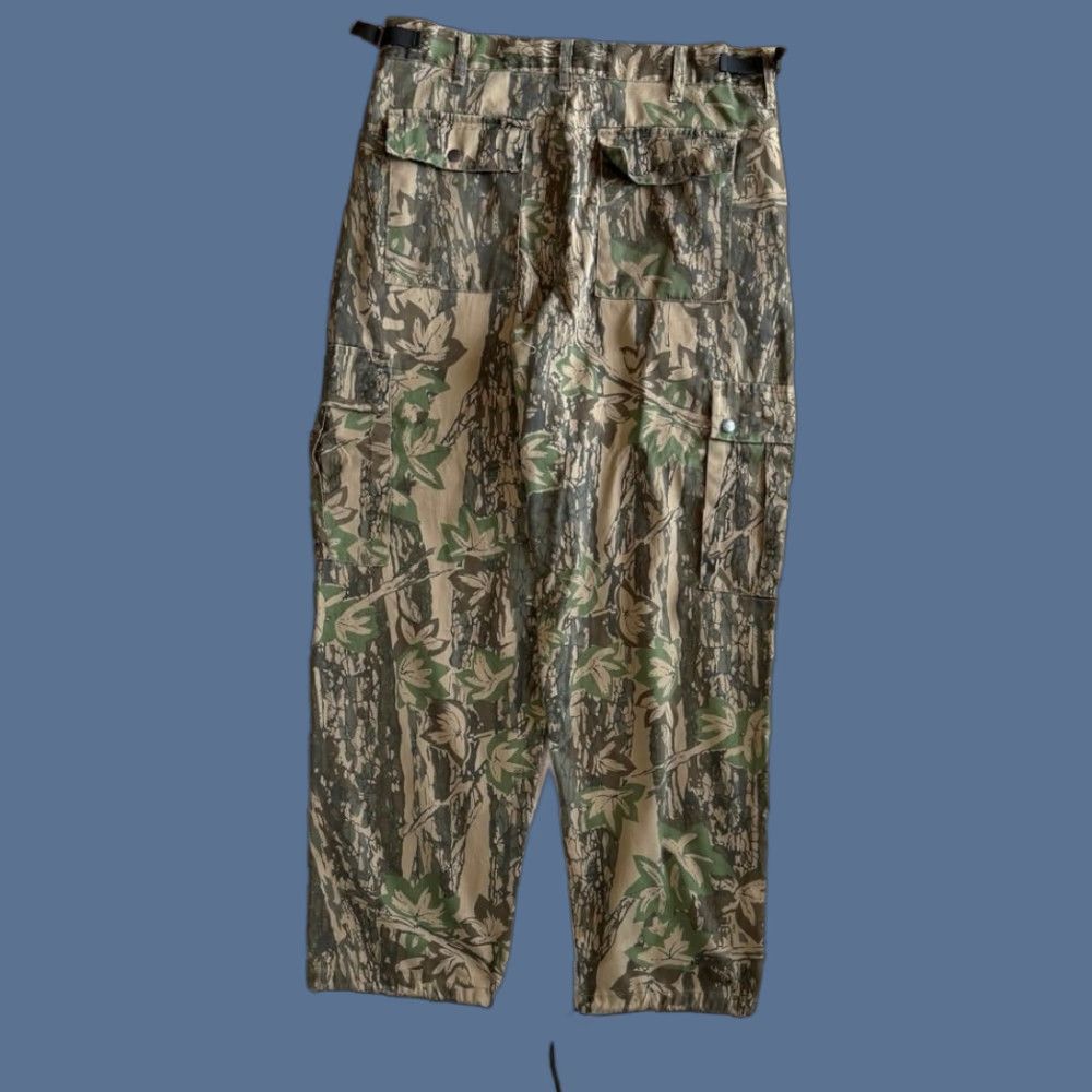 Vintage VINTAGE Northwest Territory Trebark Camo Camouflage Cargo Pants Men Regular Medium 32x31 Brown Camouflage 90s Outdoor Fall Spring Summer Winter Mens Size US 31 - 1 Thumbnail