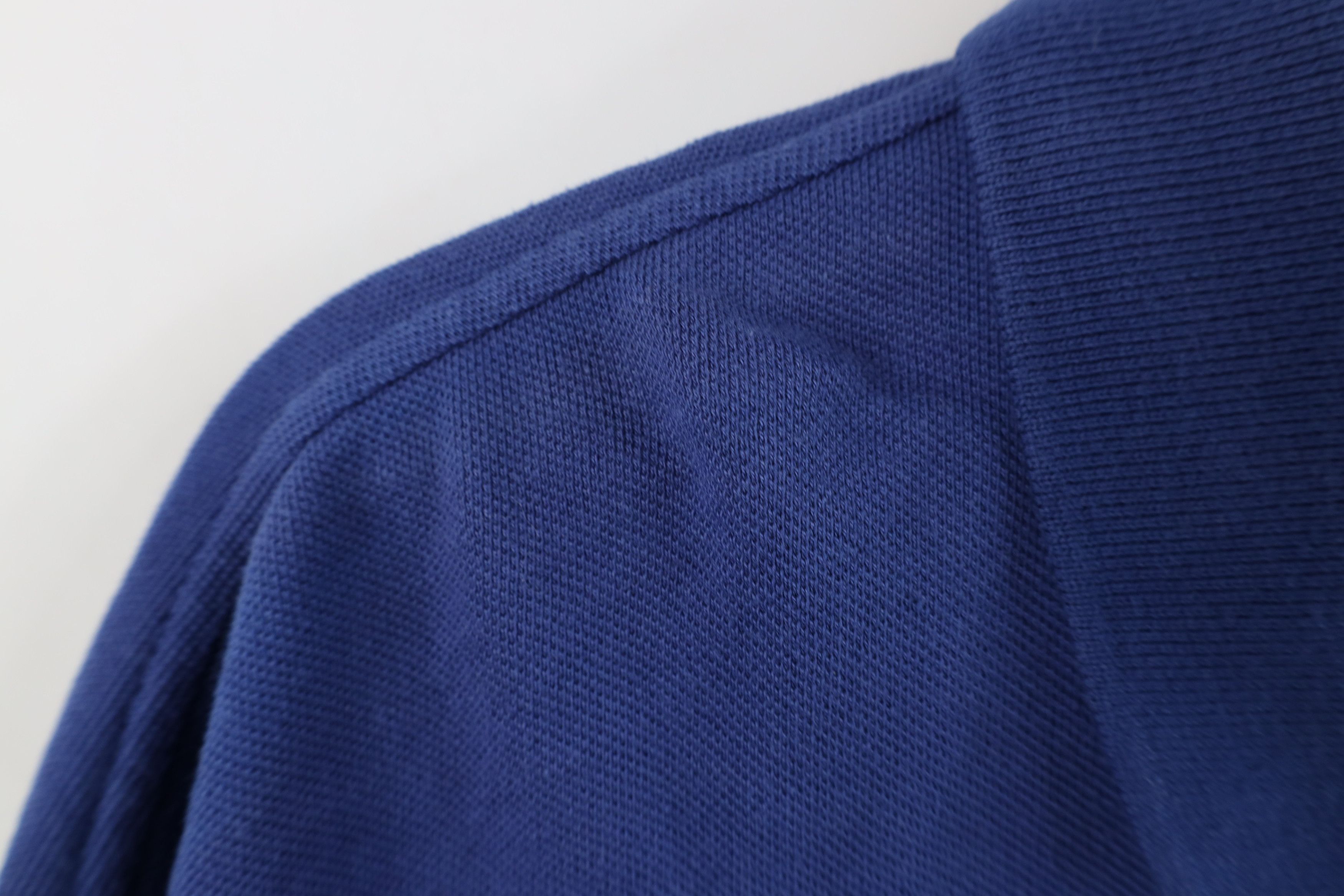 Ralph Lauren Vintage 90s Ralph Lauren Long Sleeve Rugby Polo Shirt Blue Size US L / EU 52-54 / 3 - 8 Thumbnail