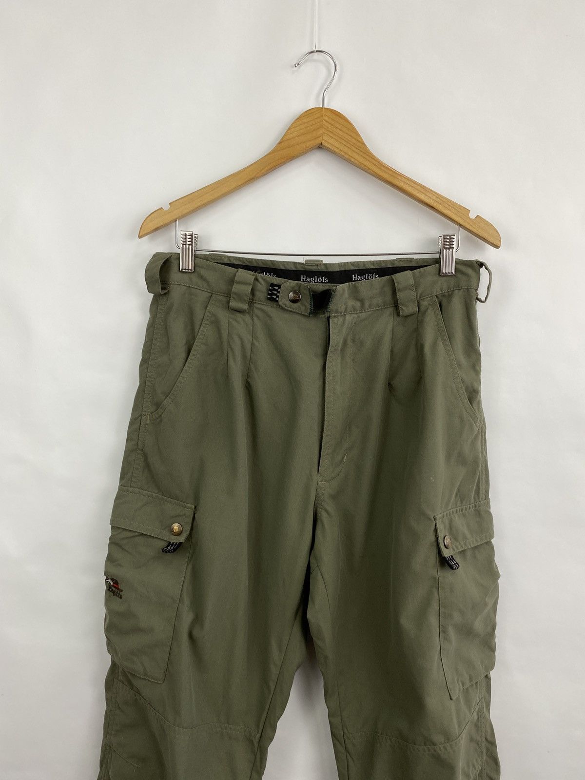 Haglofs Vintage 90s Haglofs Cargo Trekking Outdoor Pants Y2K Rare Size US 32 / EU 48 - 3 Thumbnail
