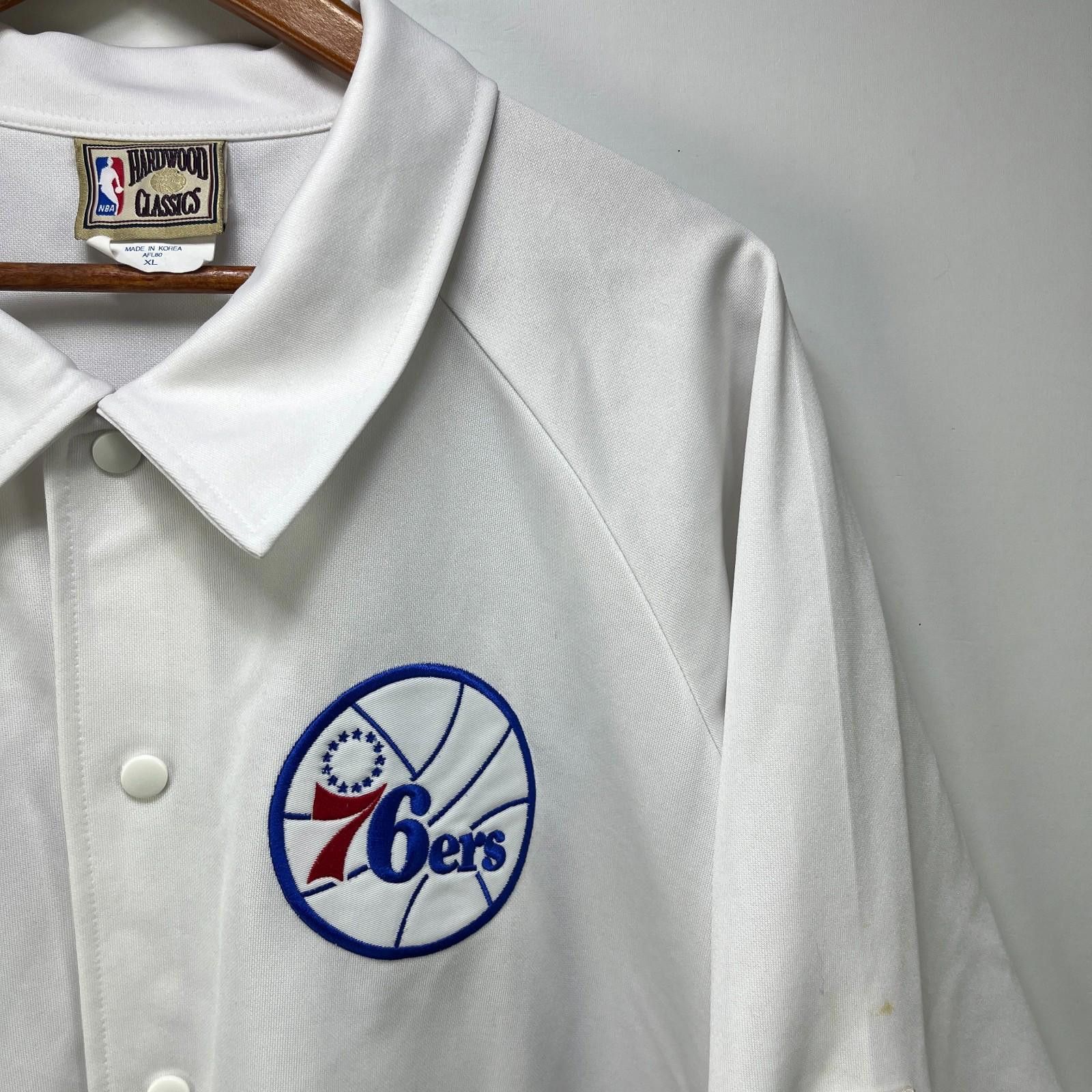 Other Vintage Philadelphia 76ers Warm Up Jersey XL Size ONE SIZE - 3 Thumbnail