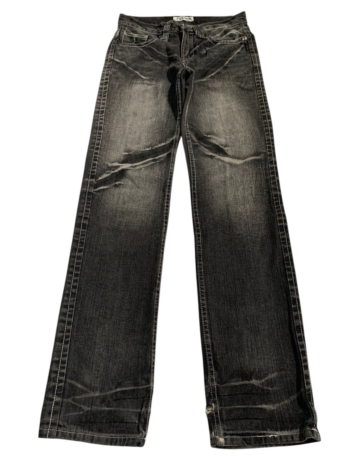 LOWBOX LOWBOX PUNK RUSTY CLAWMAX JAPANESE DISTRESSED DENIM Size US 30 / EU 46 - 4 Thumbnail