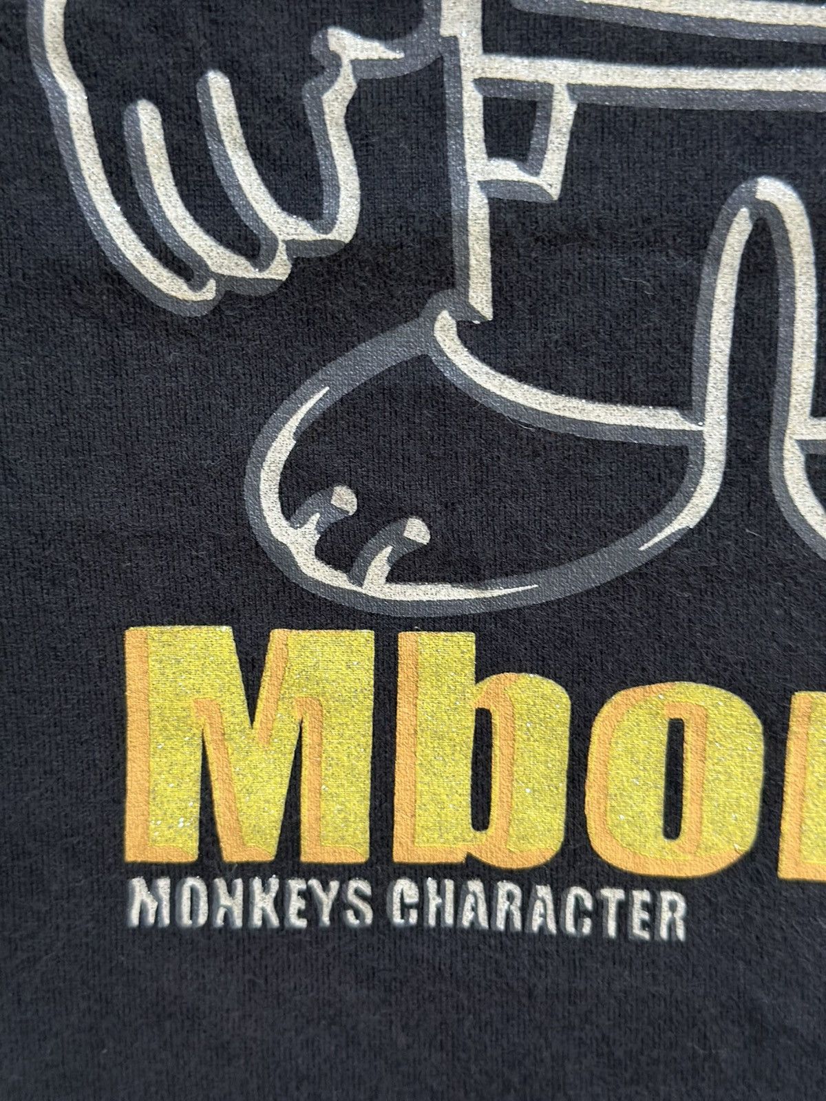 Japanese Brand Vintage Mbongo Monkeys Character Faded Tee Size US L / EU 52-54 / 3 - 3 Thumbnail